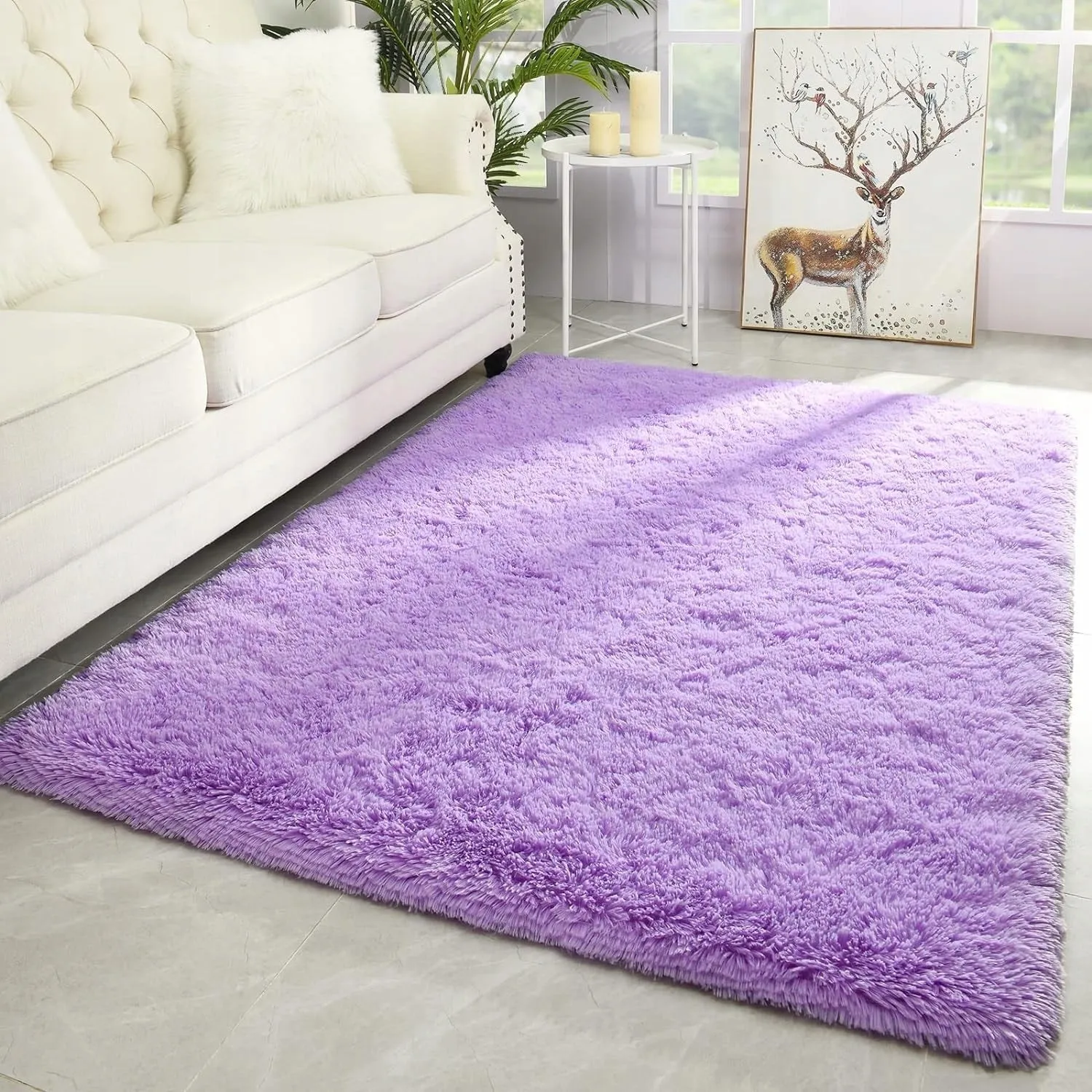 Large Size Home Decor Carpet Washable Nursery Area Rug - 8' x 10'
