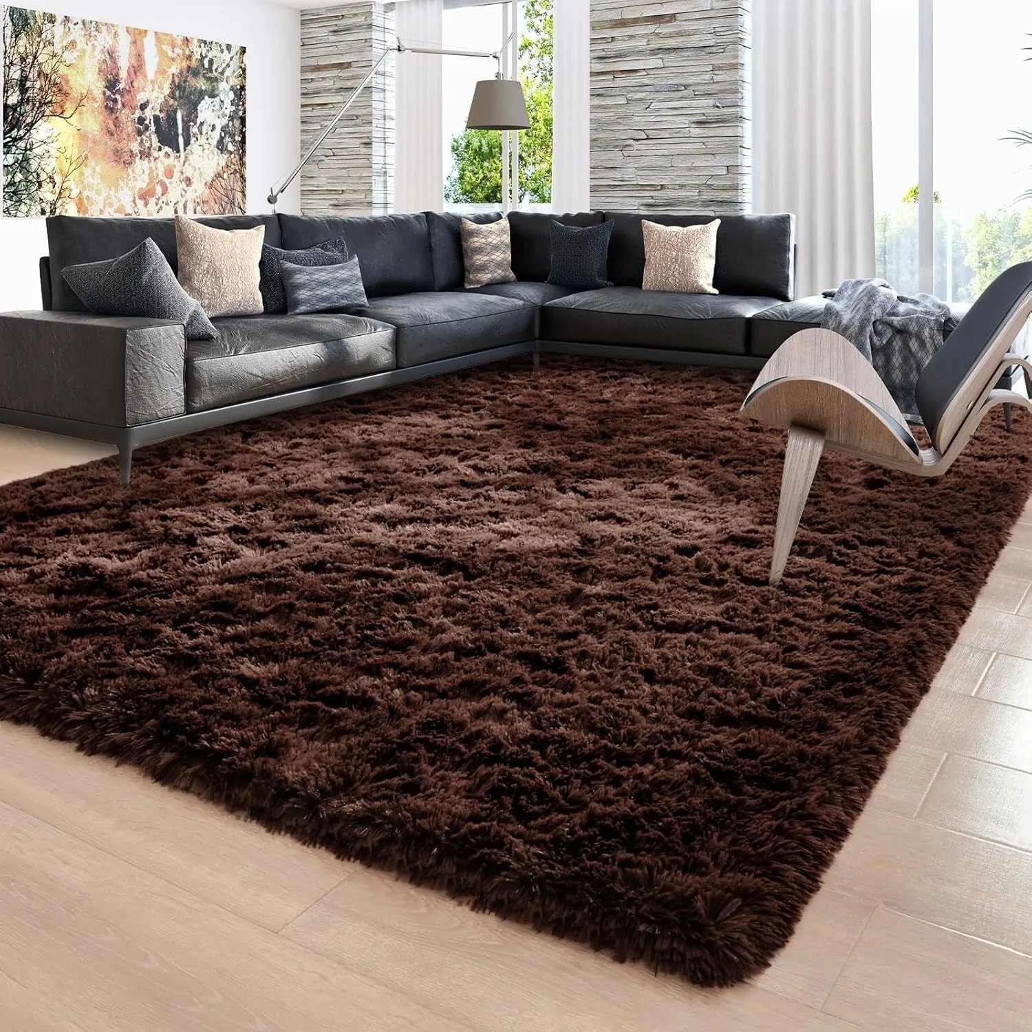 Large Size Home Decor Carpet Washable Nursery Area Rug - 8' x 10'