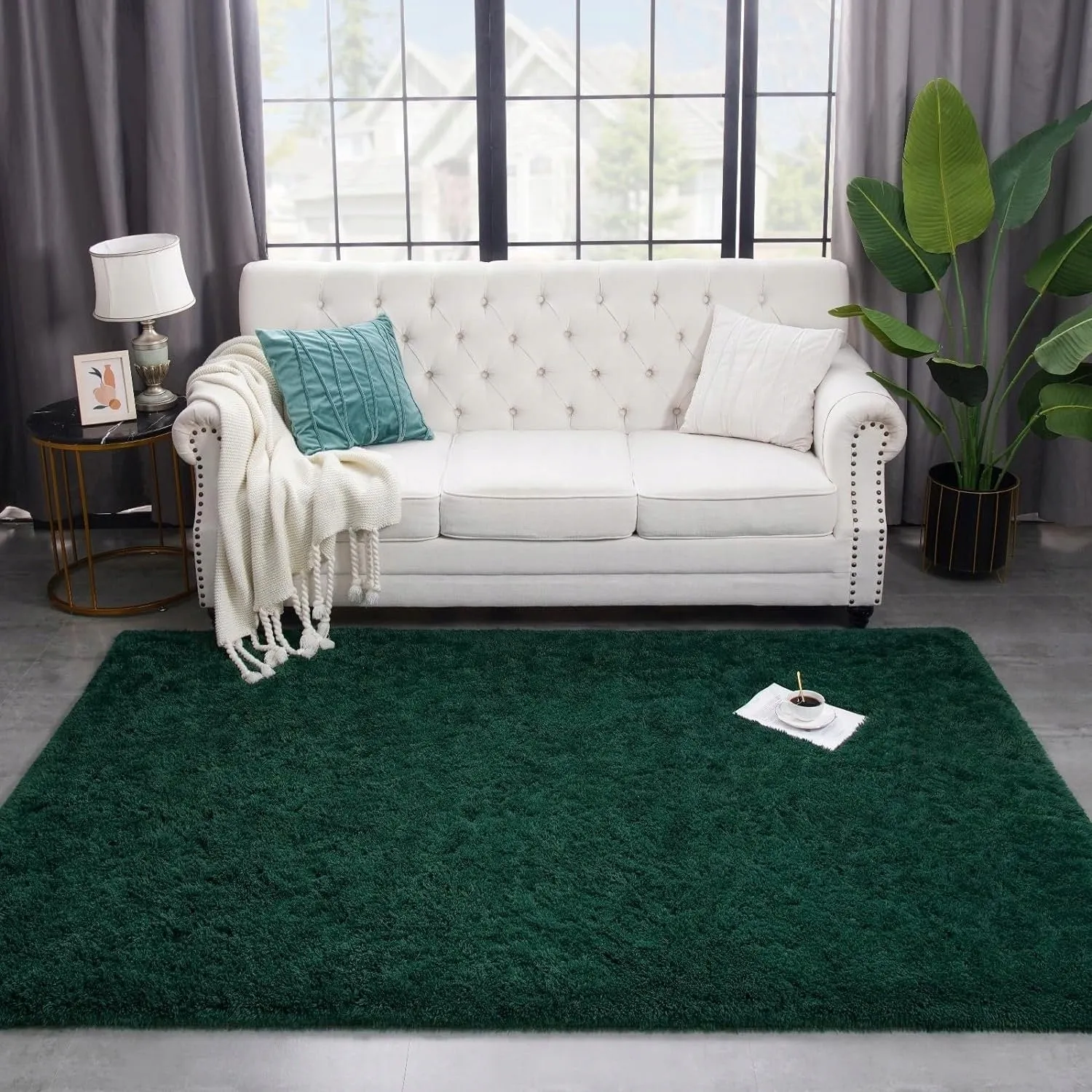 Large Size Home Decor Carpet Washable Nursery Area Rug - 8' x 10'