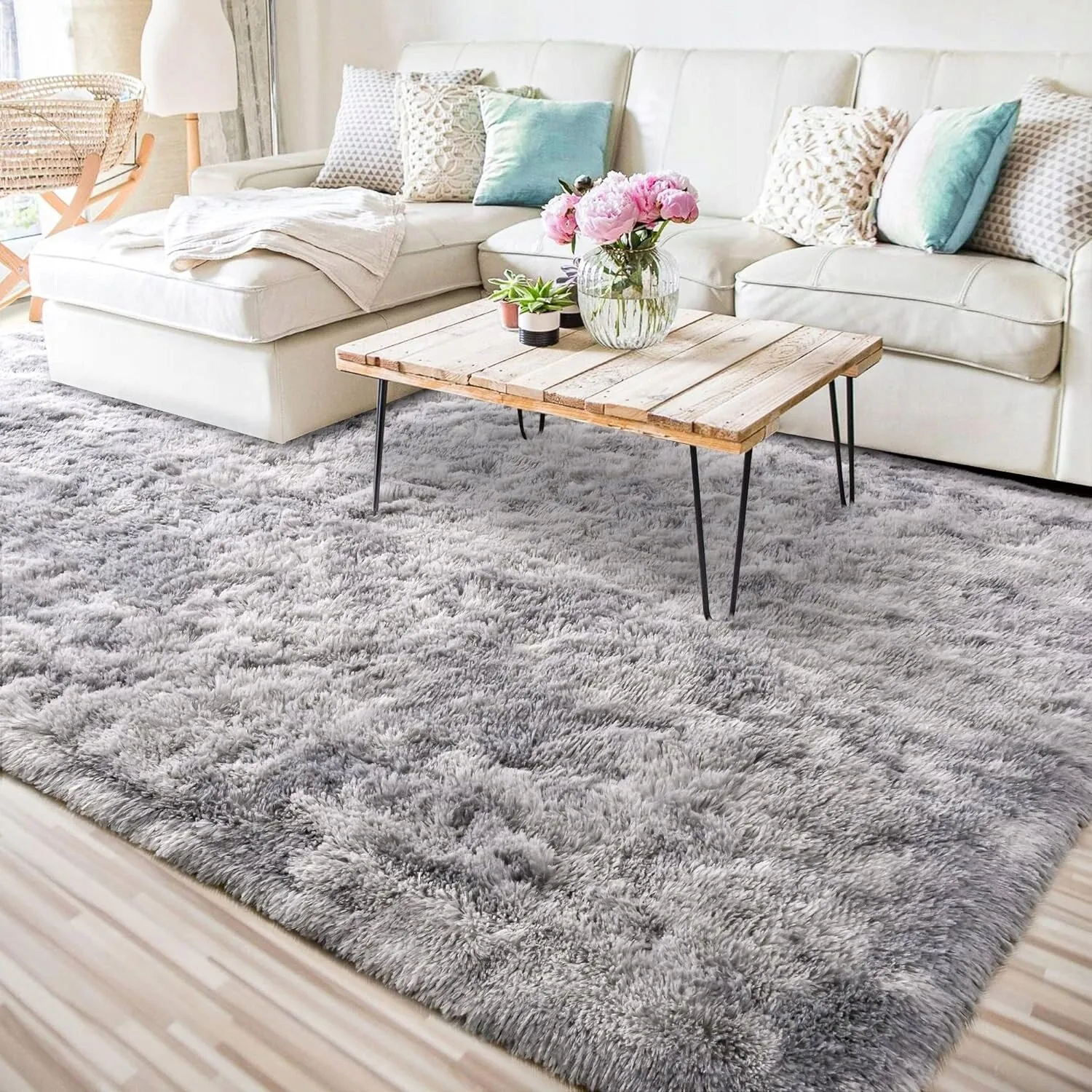 Large Size Home Decor Carpet Washable Nursery Area Rug - 8' x 10'