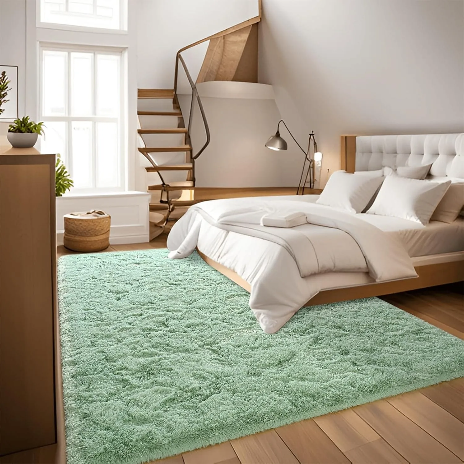 Large Size Home Decor Carpet Washable Nursery Area Rug - 8' x 10'