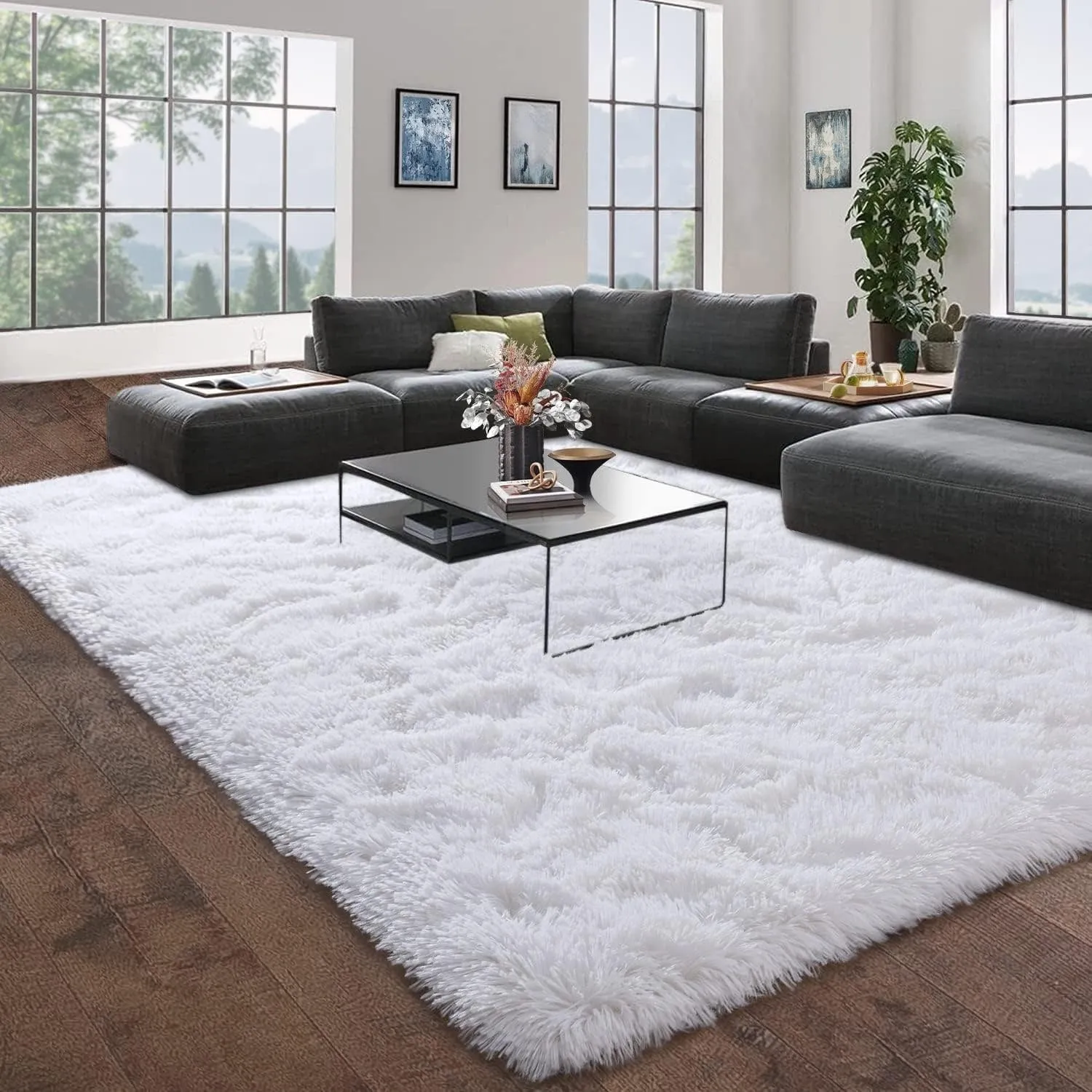 Large Size Home Decor Carpet Washable Nursery Area Rug - 8' x 10'