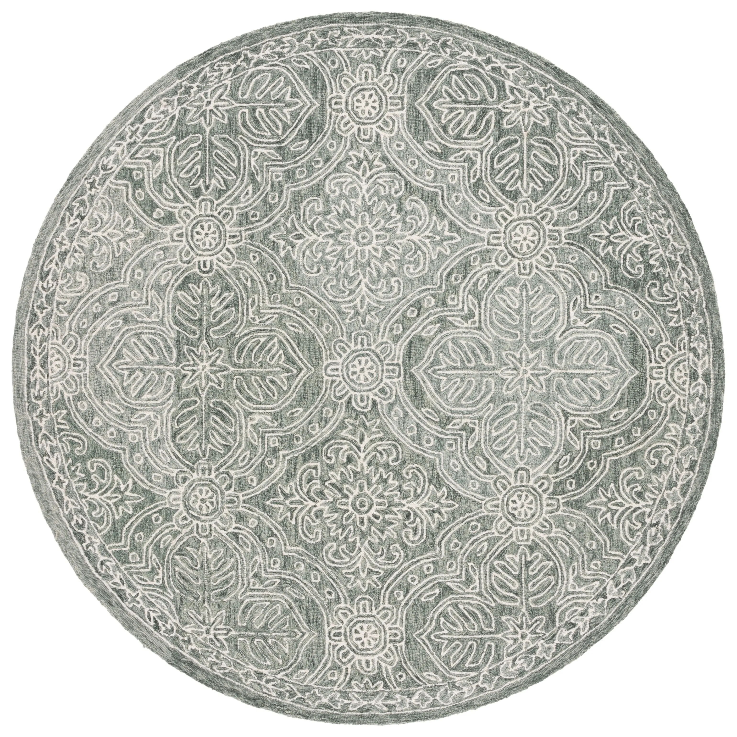 Lauren Ralph Lauren Handmade Etienne French Country Geometric Wool Rug