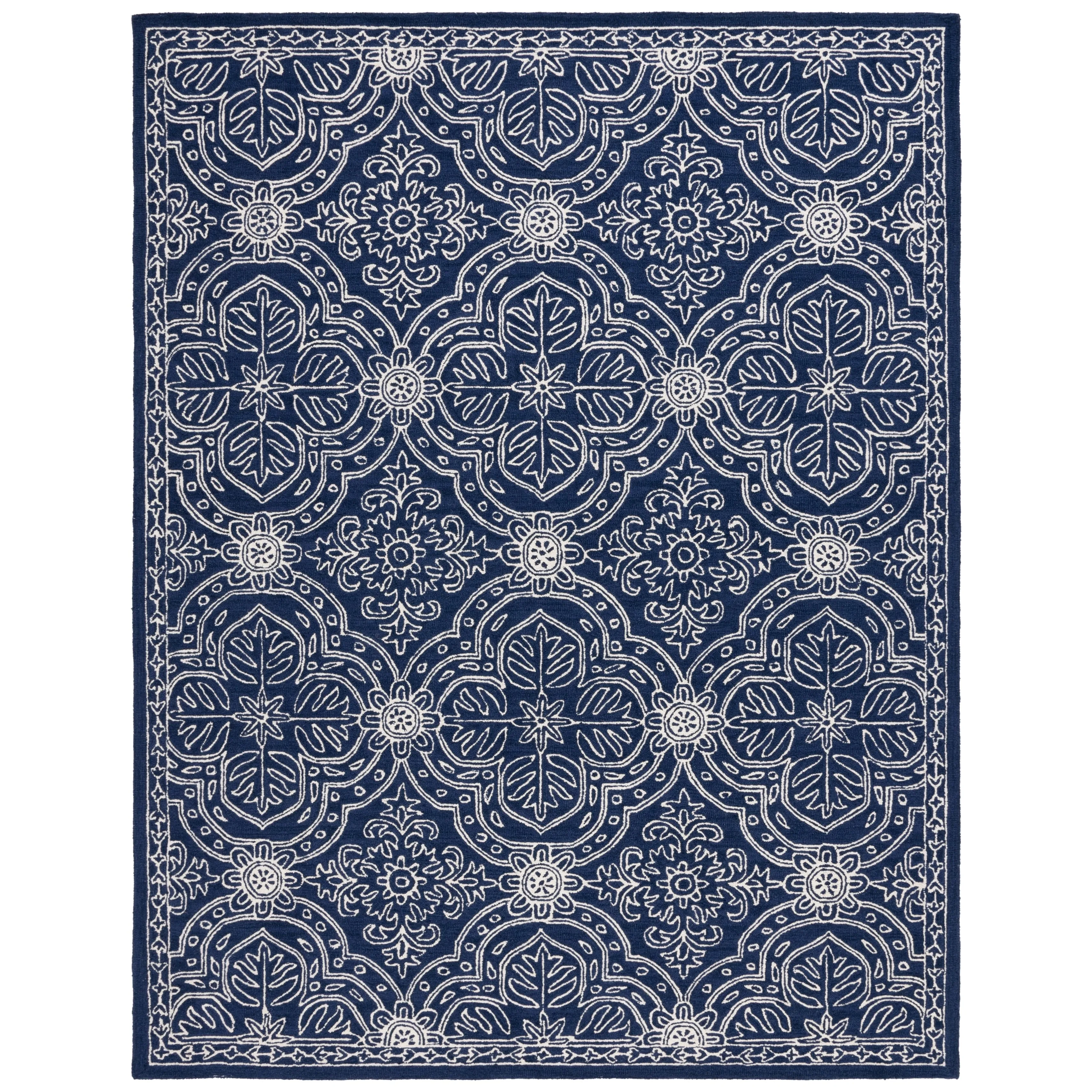Lauren Ralph Lauren Handmade Etienne French Country Geometric Wool Rug