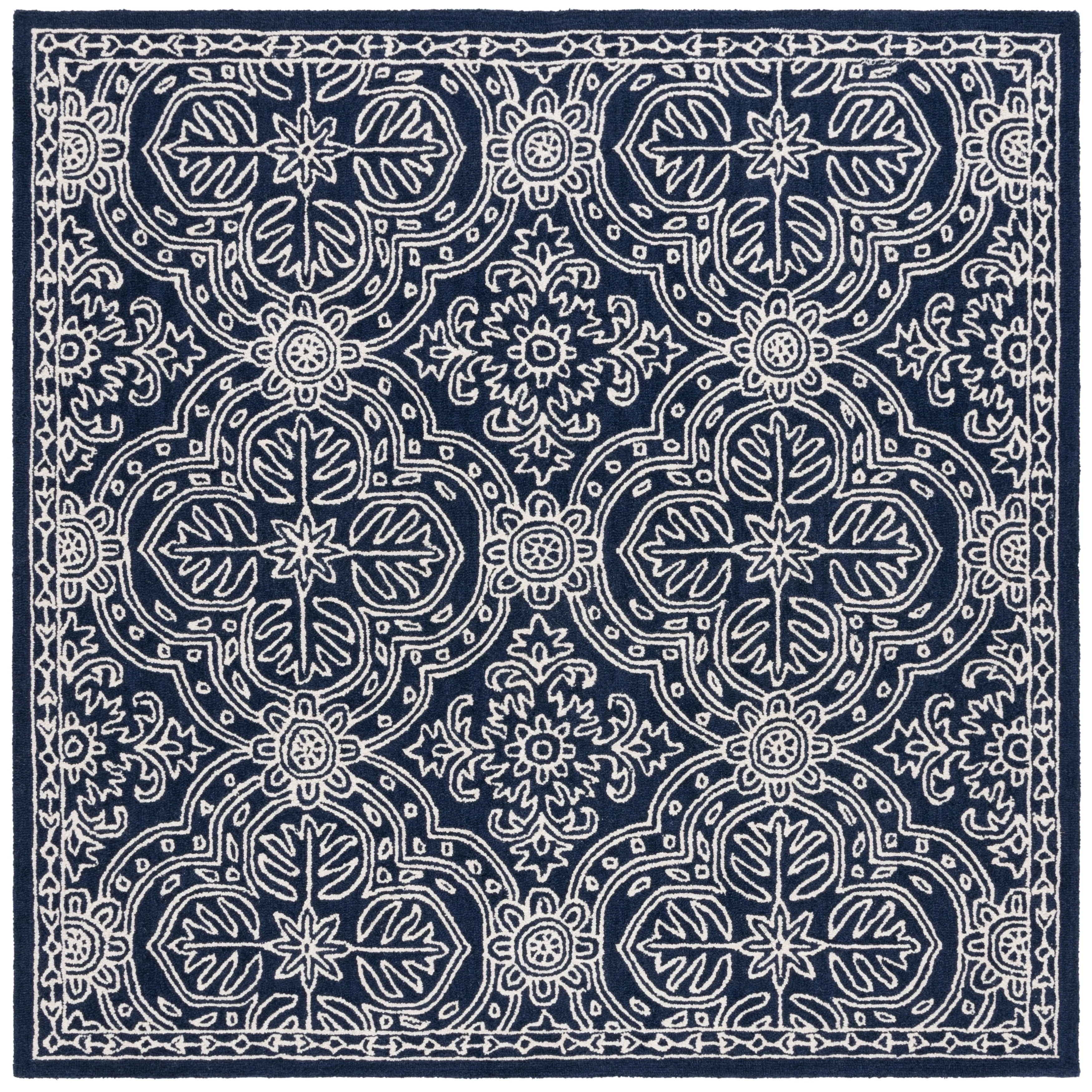 Lauren Ralph Lauren Handmade Etienne French Country Geometric Wool Rug