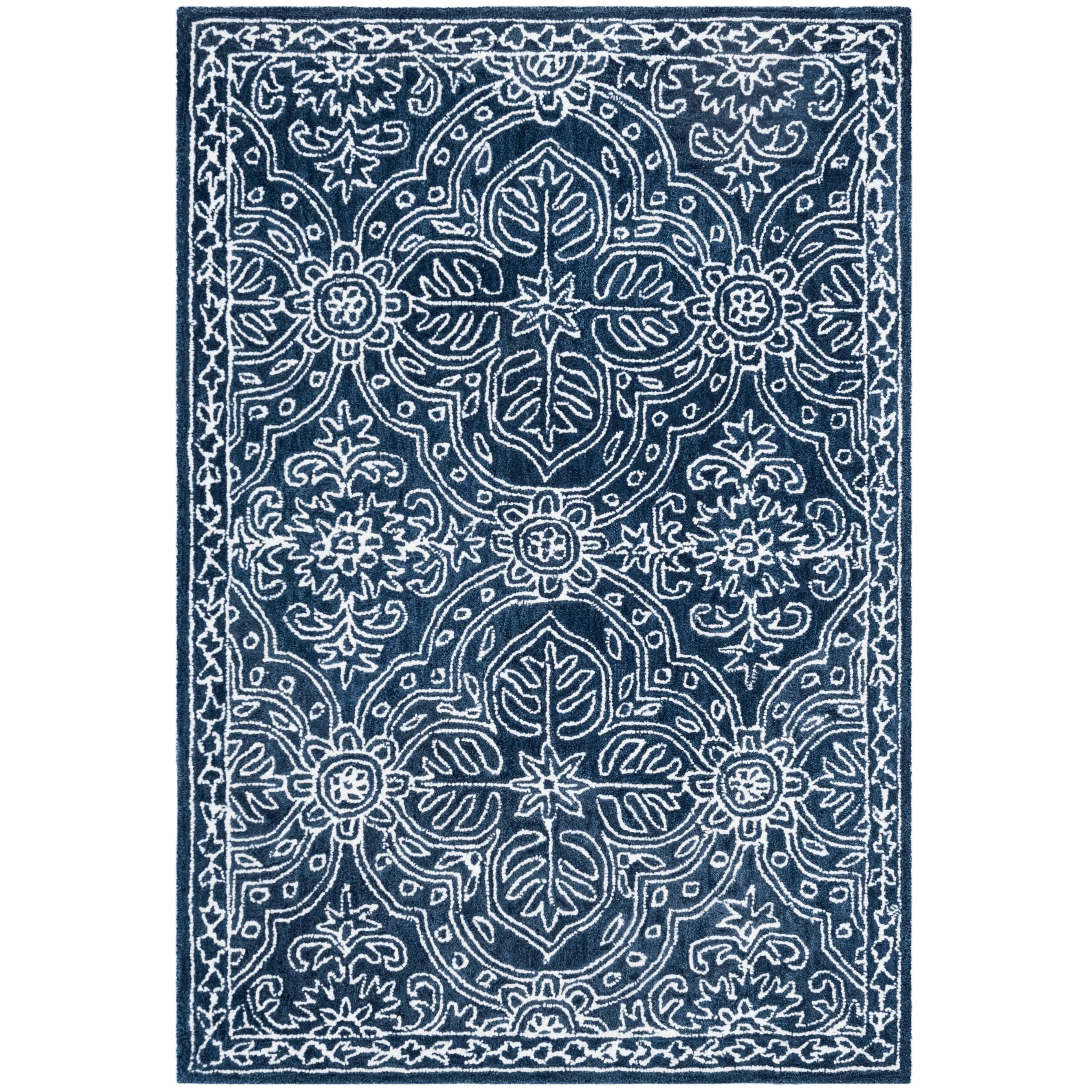 Lauren Ralph Lauren Handmade Etienne French Country Geometric Wool Rug
