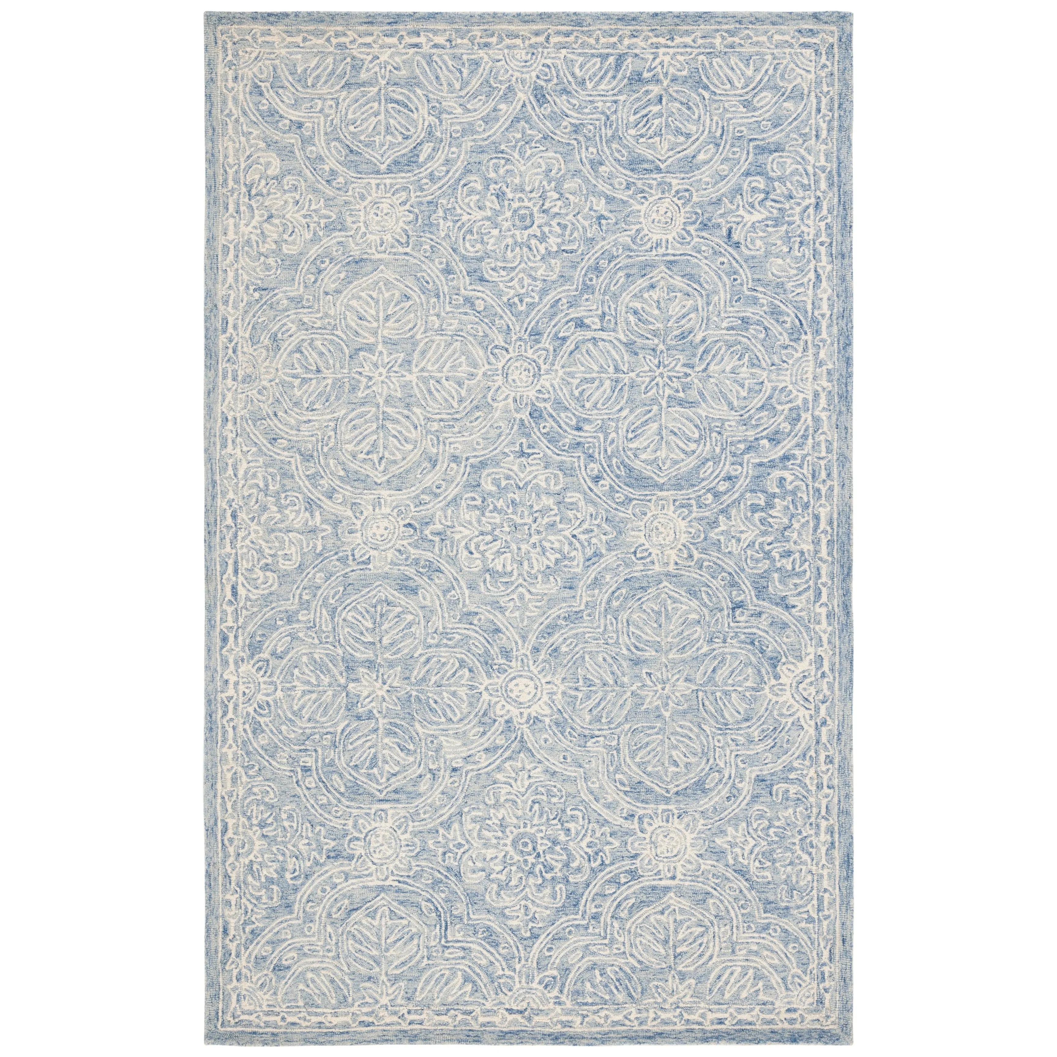 Lauren Ralph Lauren Handmade Etienne French Country Geometric Wool Rug