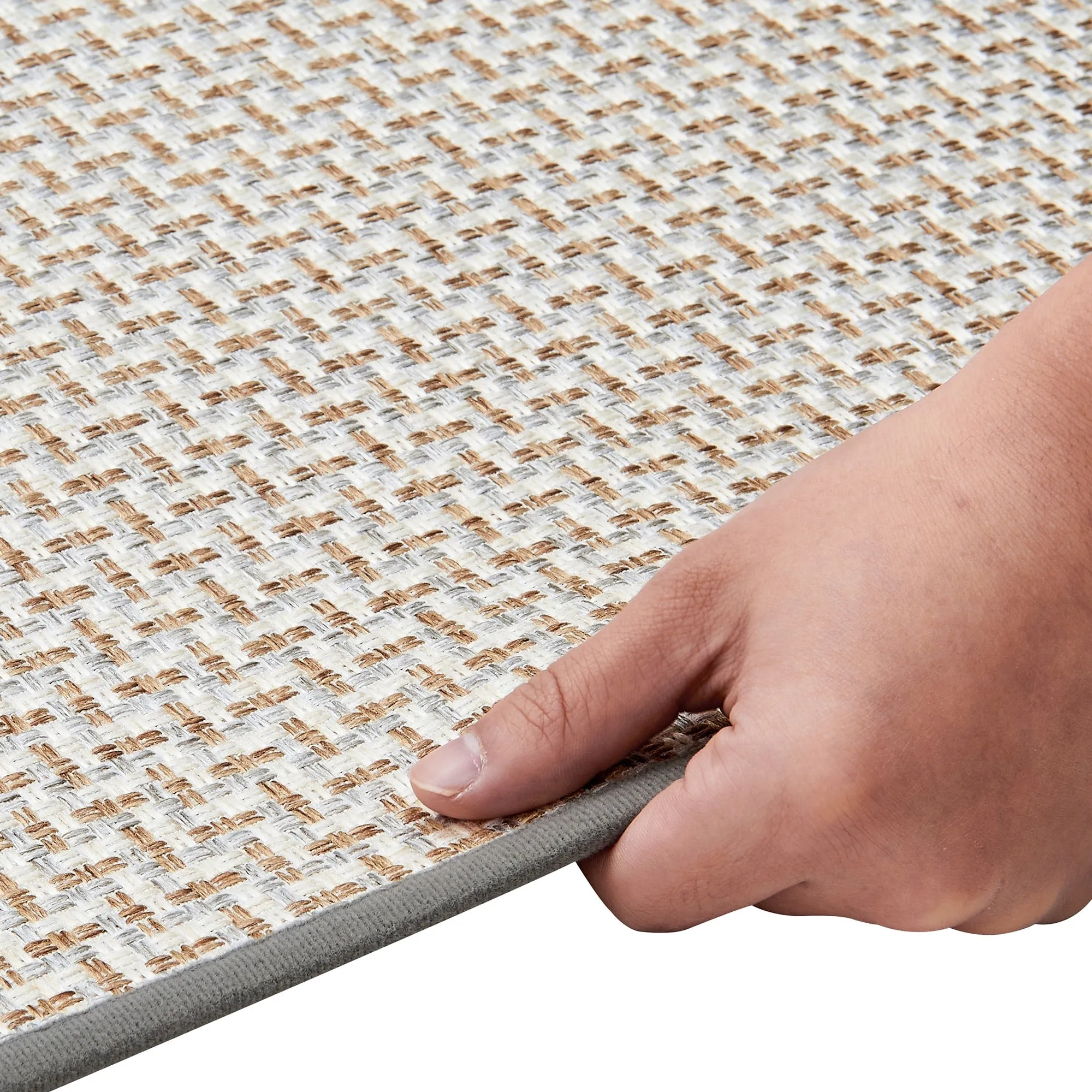 Linery & Co. Machine Washable Slip Resistant Bordered 2 Pack Accent Rugs