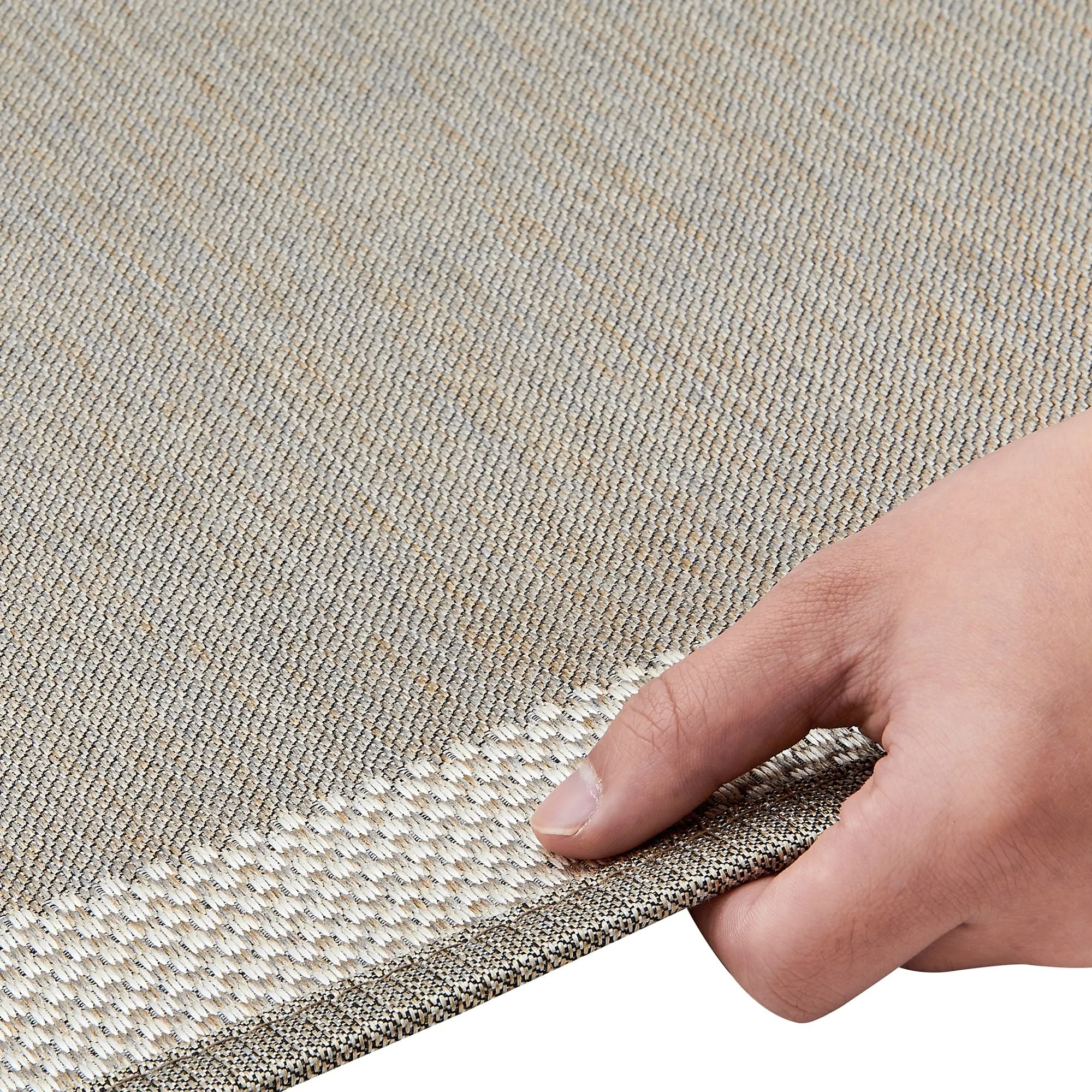 Linery & Co. Machine Washable Slip Resistant Bordered 2 Pack Accent Rugs