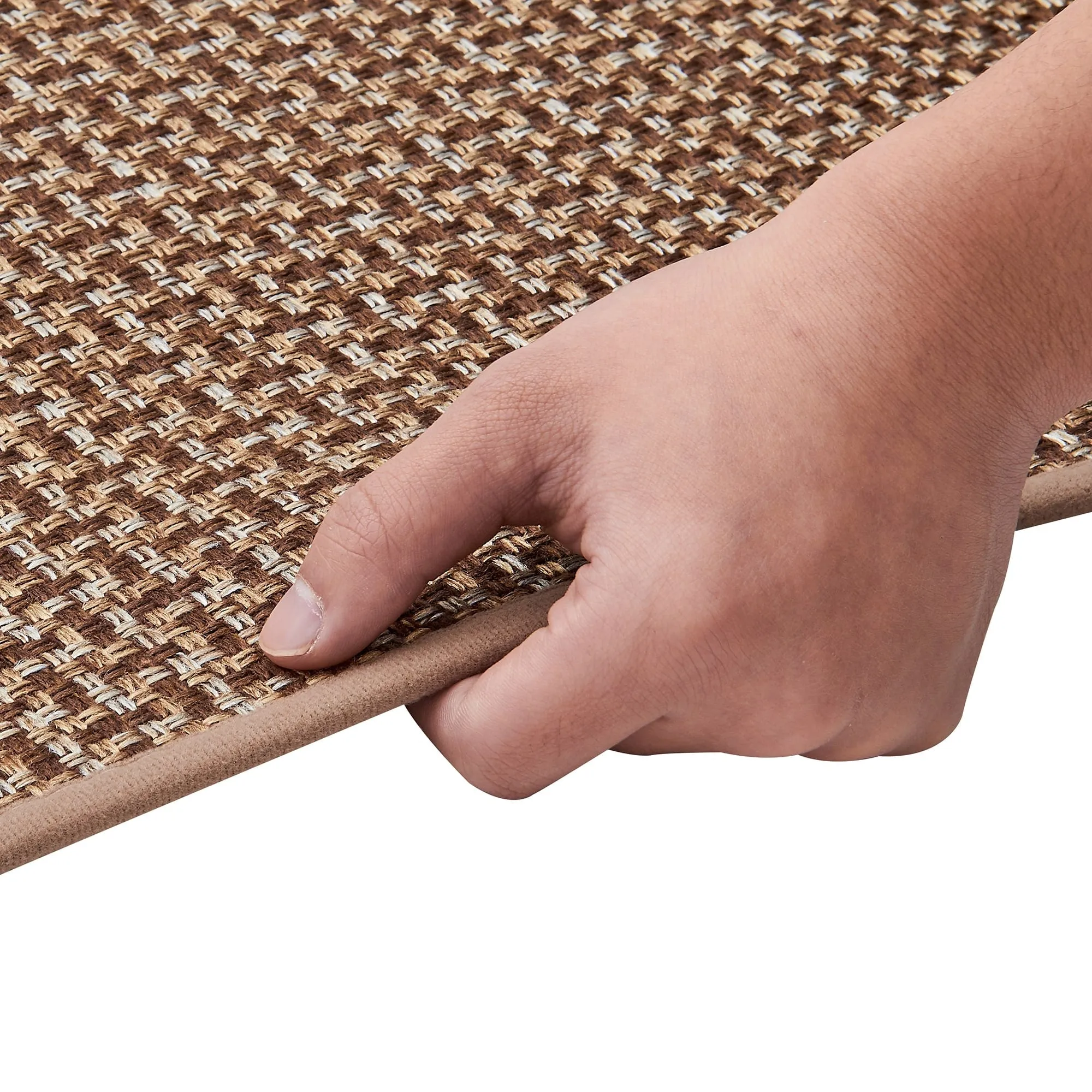 Linery & Co. Machine Washable Slip Resistant Bordered 2 Pack Accent Rugs