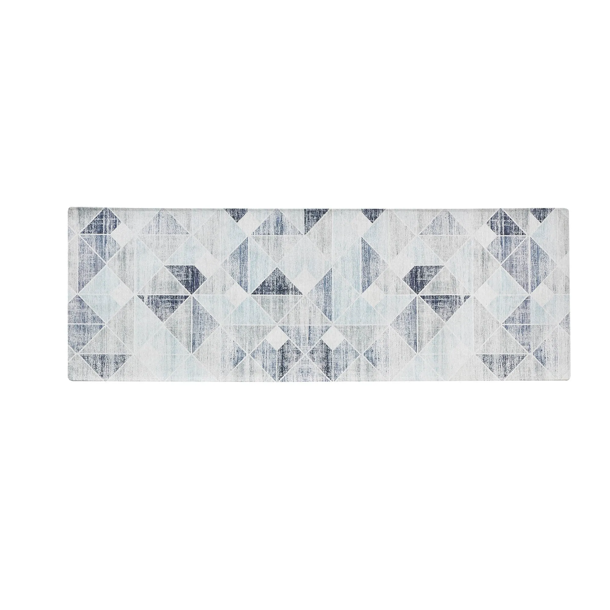 Linery & Co. Machine Washable Slip Resistant Geometric Printed Accent Rugs