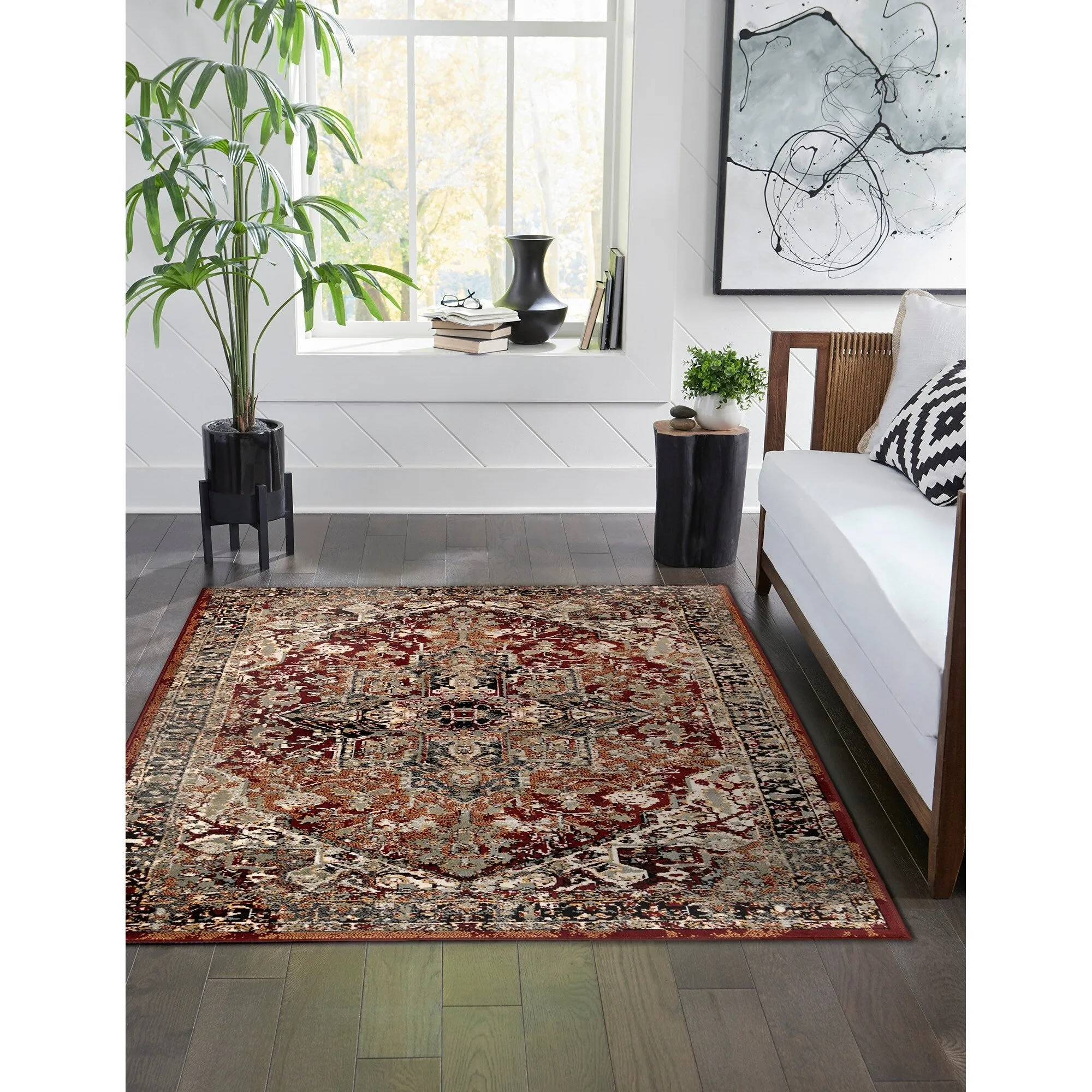 Liora Manne Aurora Medallion Indoor Rug