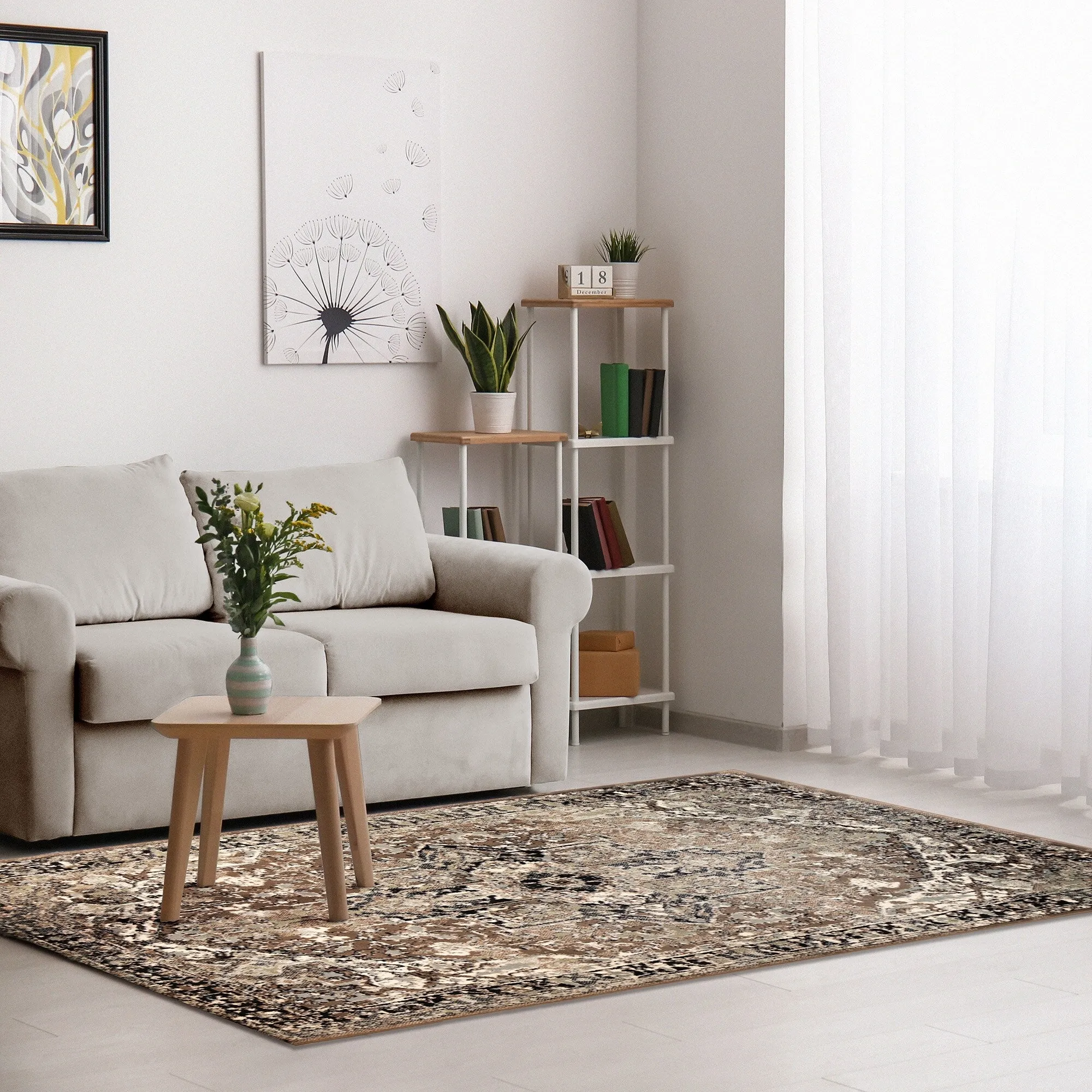 Liora Manne Aurora Medallion Indoor Rug