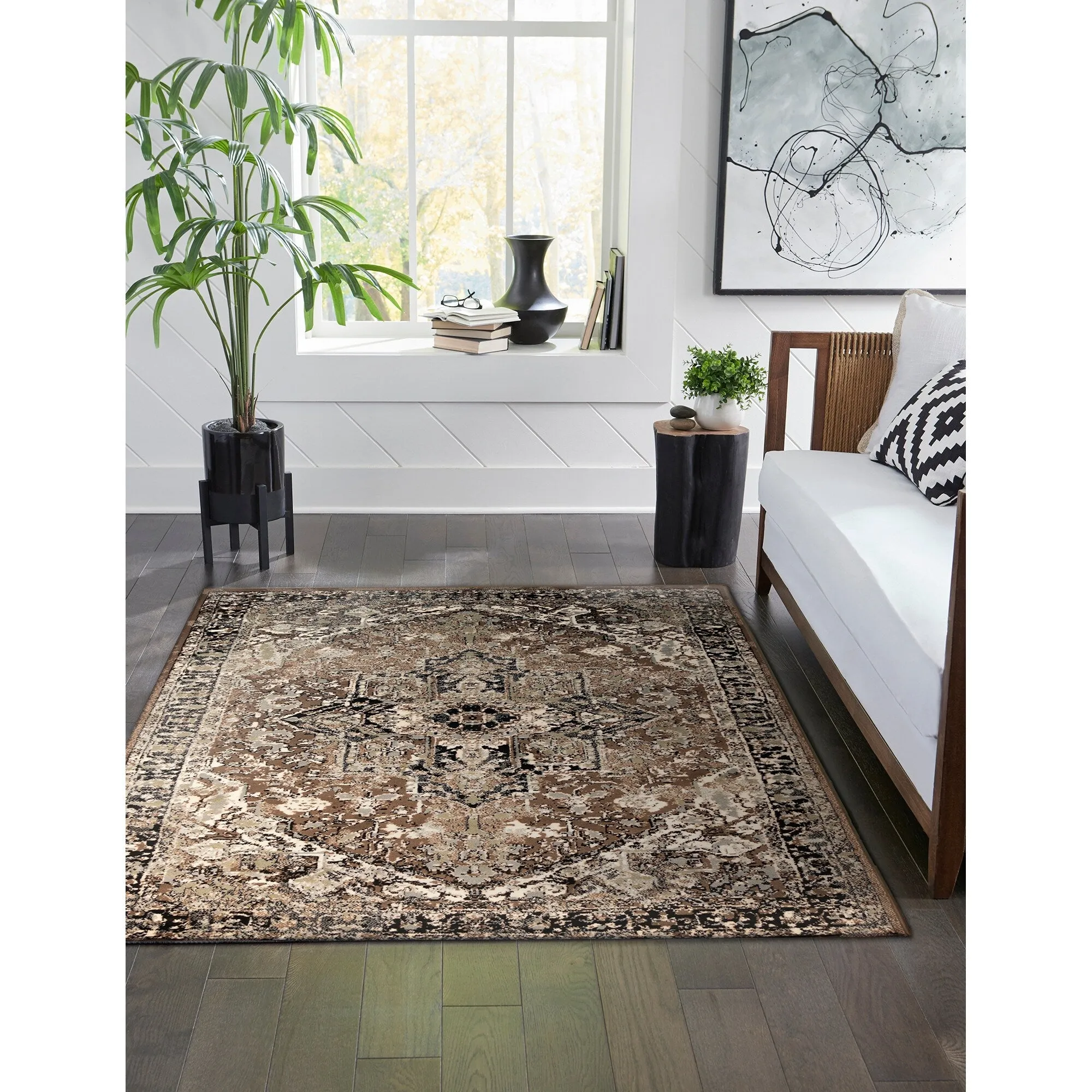 Liora Manne Aurora Medallion Indoor Rug