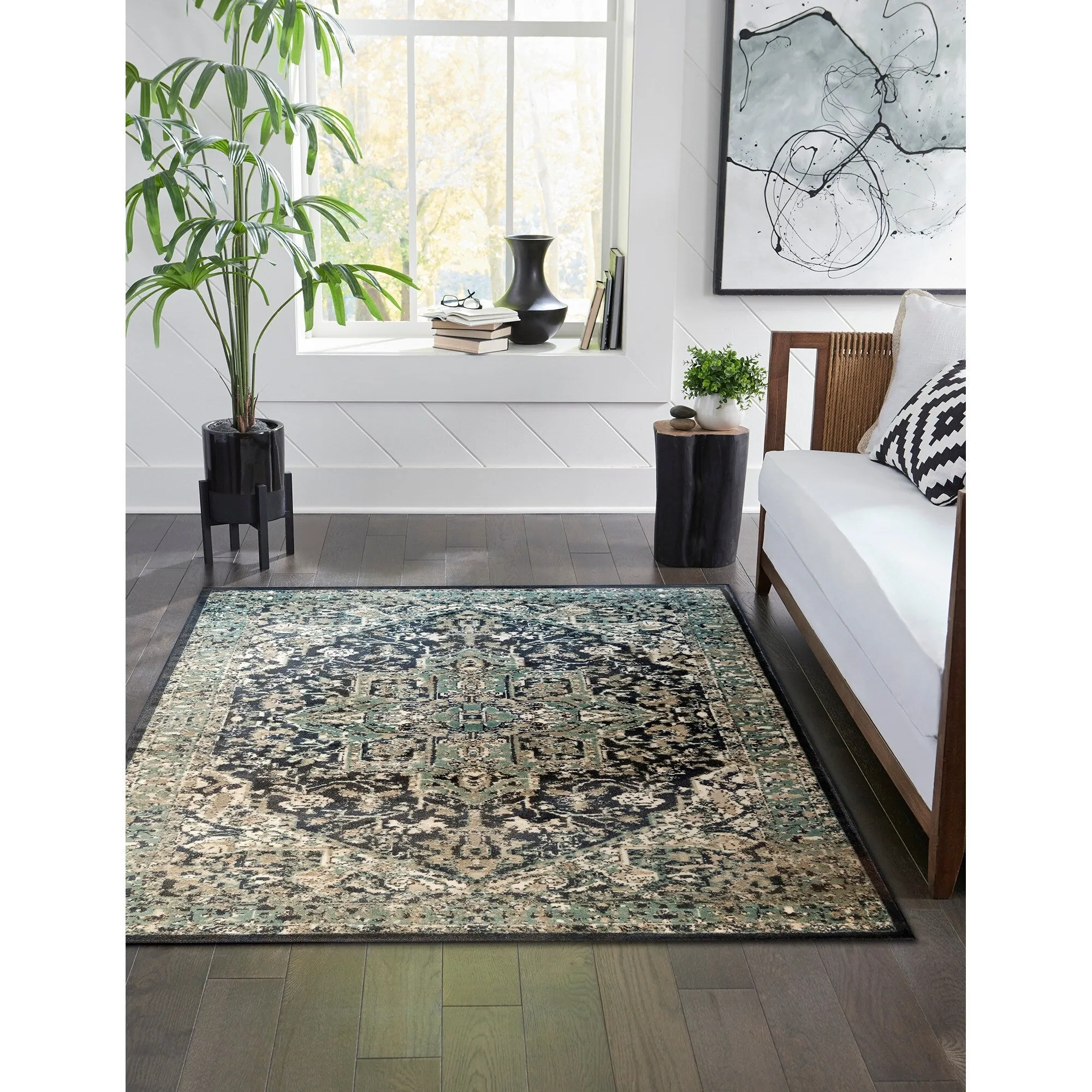 Liora Manne Aurora Medallion Indoor Rug