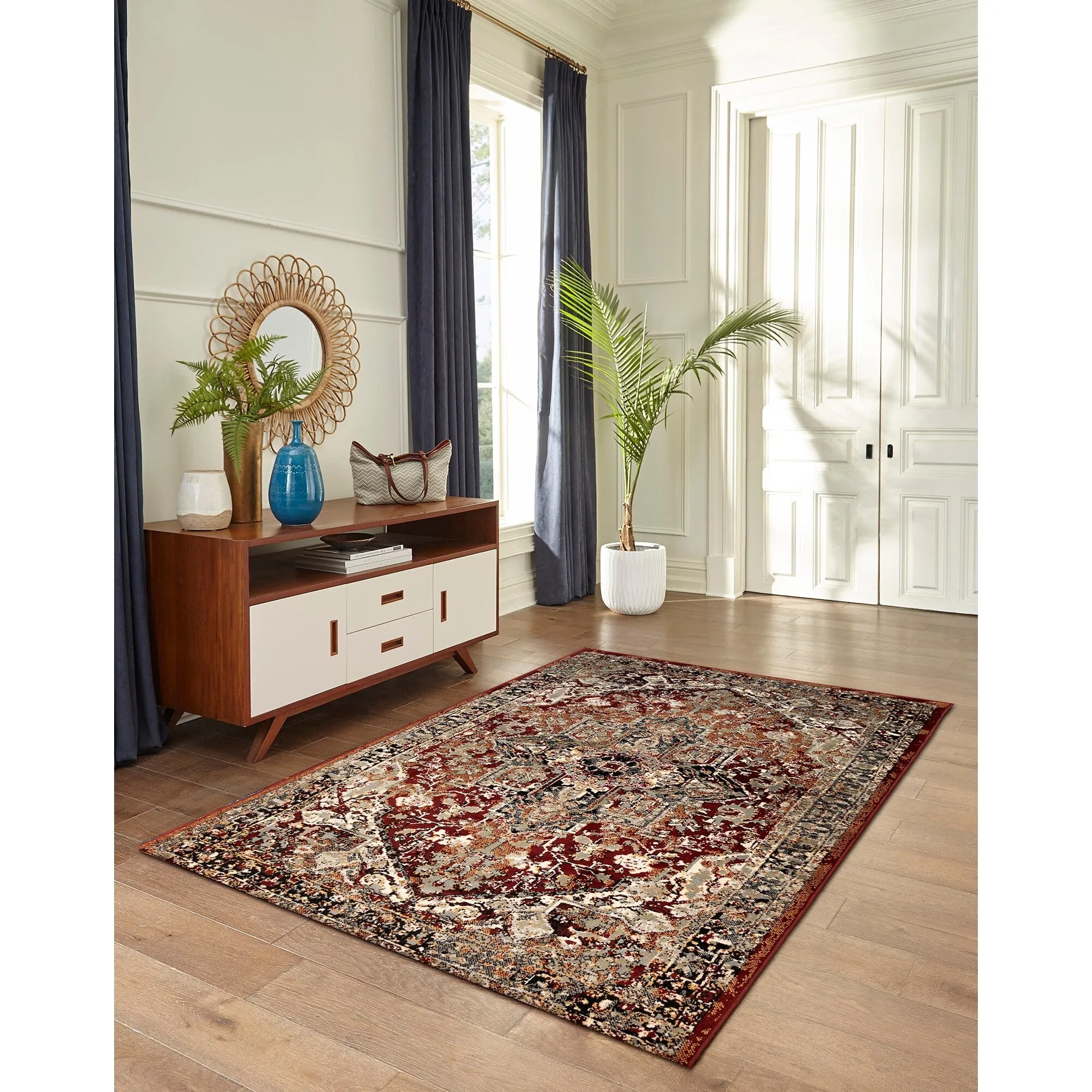 Liora Manne Aurora Medallion Indoor Rug
