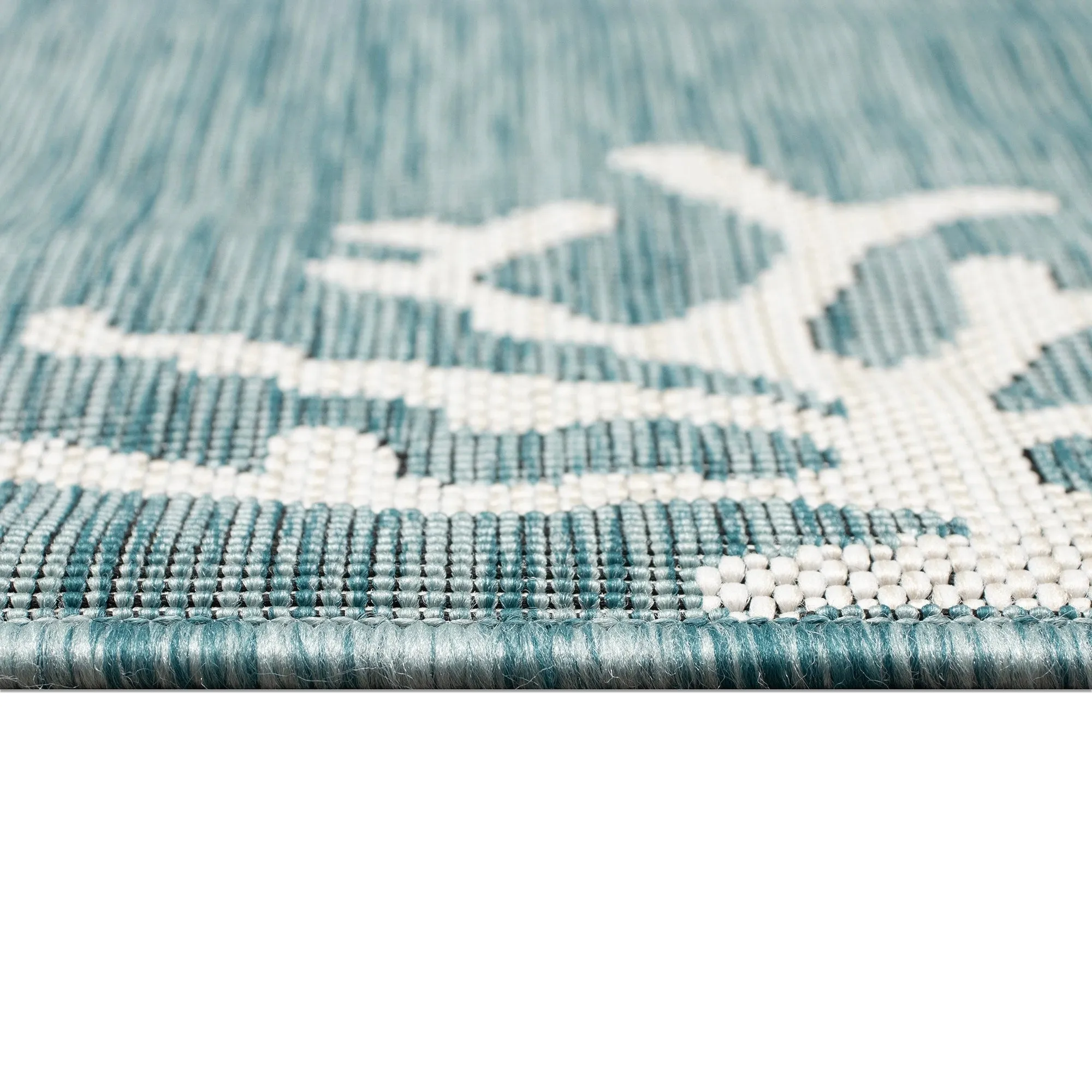 Liora Manne Carmel Coral Border Indoor/Outdoor Area Rug