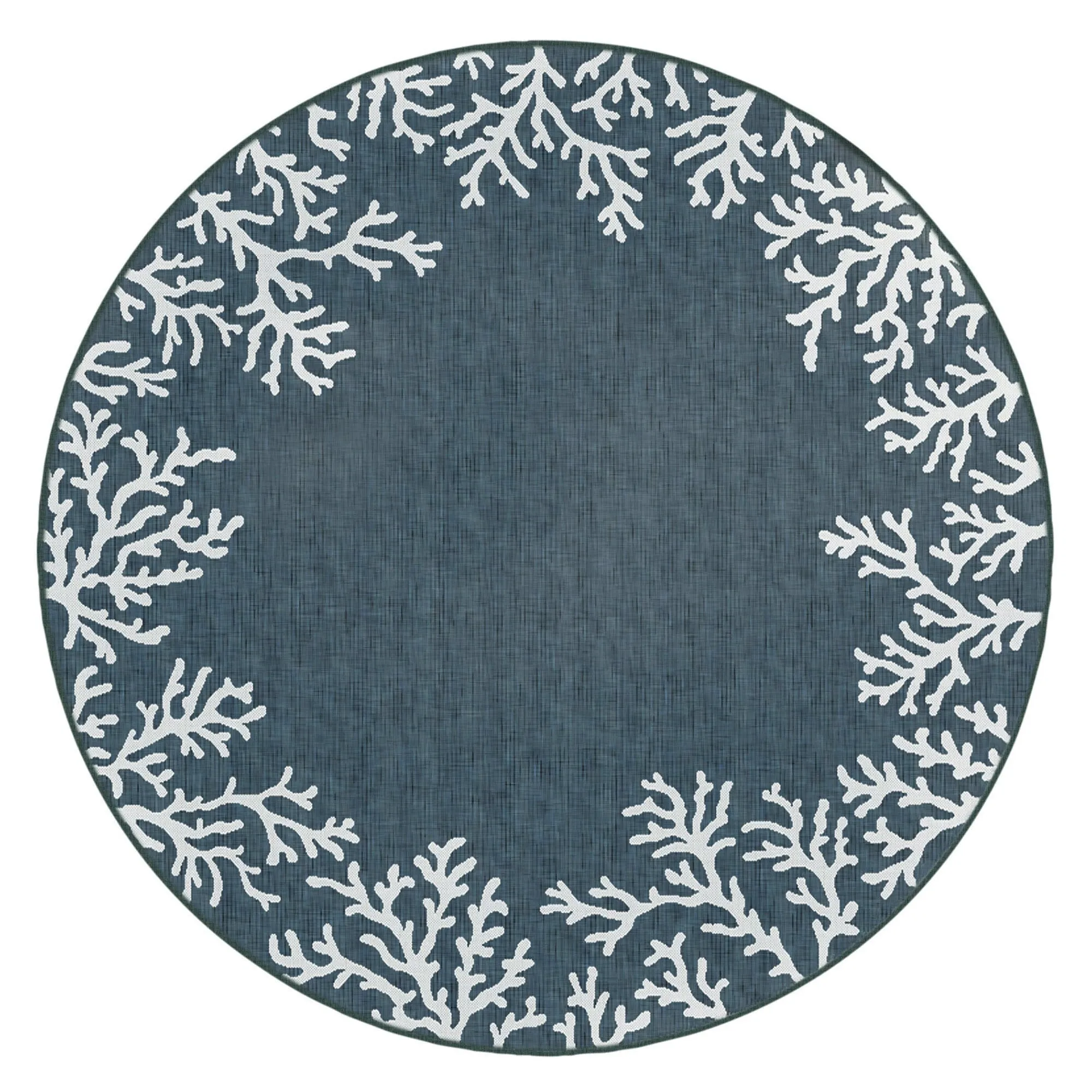 Liora Manne Carmel Coral Border Indoor/Outdoor Area Rug