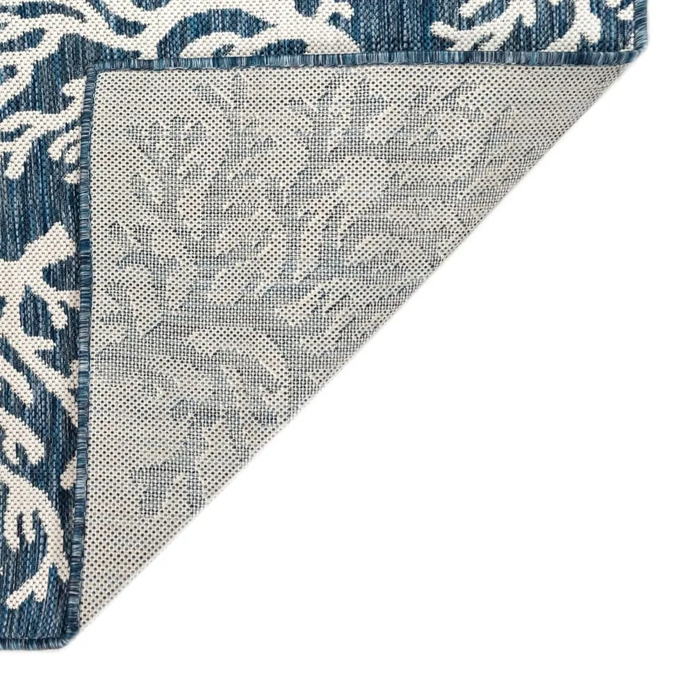 Liora Manne Carmel Coral Border Indoor/Outdoor Area Rug