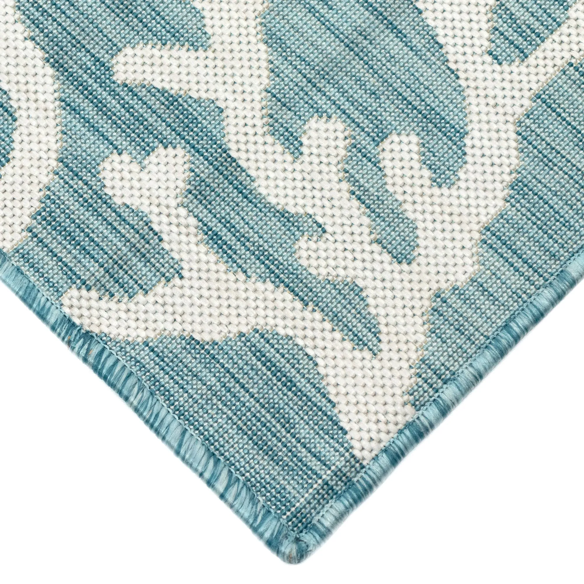 Liora Manne Carmel Coral Border Indoor/Outdoor Area Rug