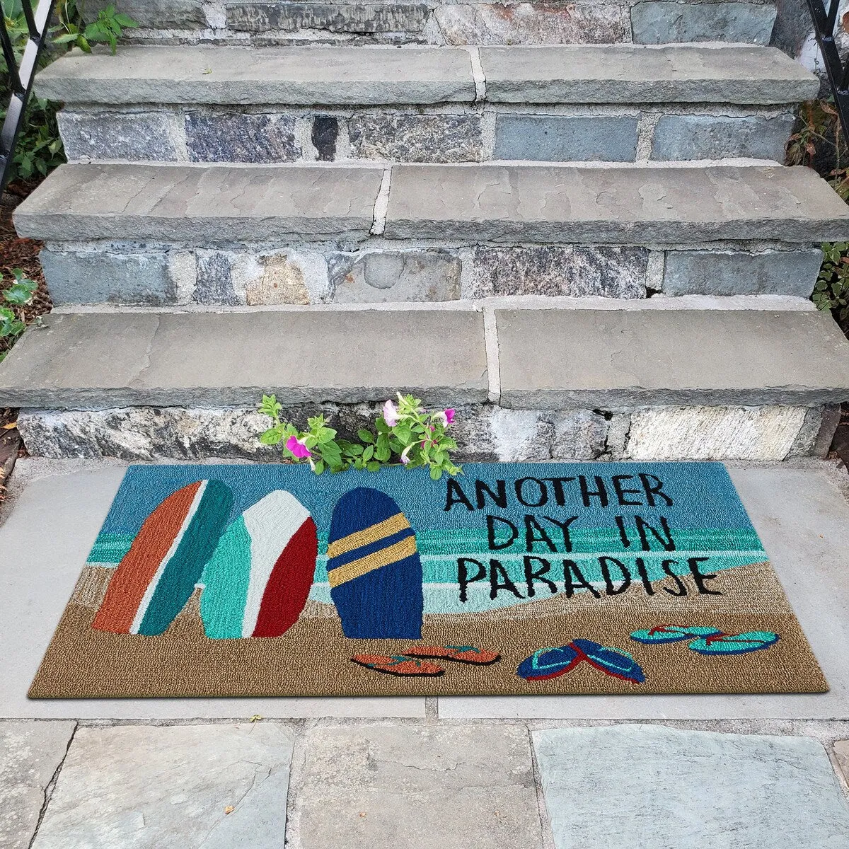 Liora Manne Frontporch Beach Paradise Indoor/Outdoor Rug