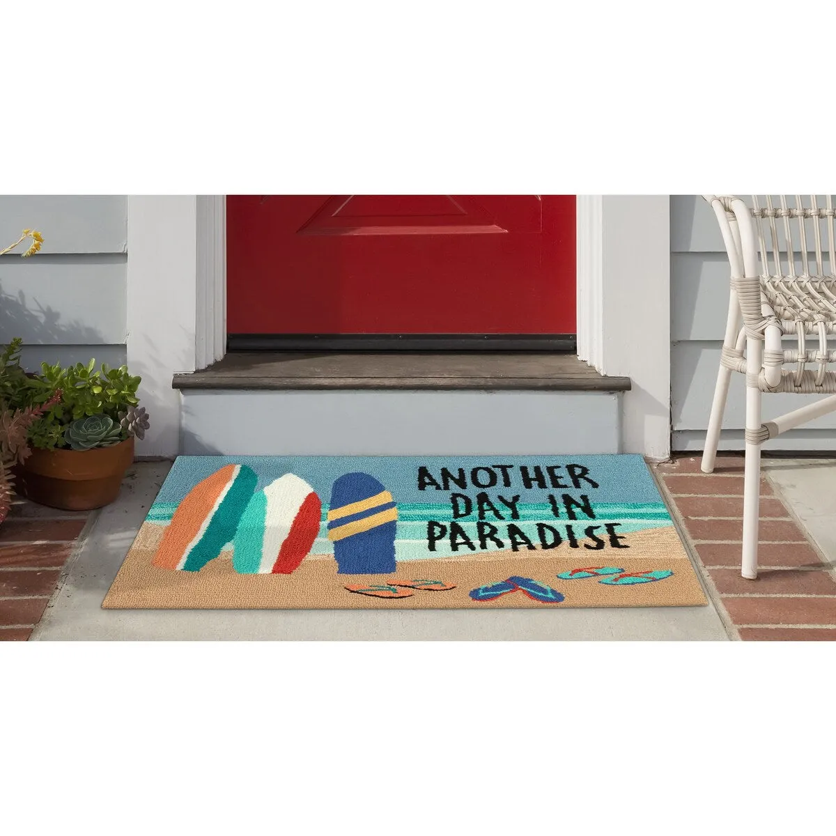 Liora Manne Frontporch Beach Paradise Indoor/Outdoor Rug