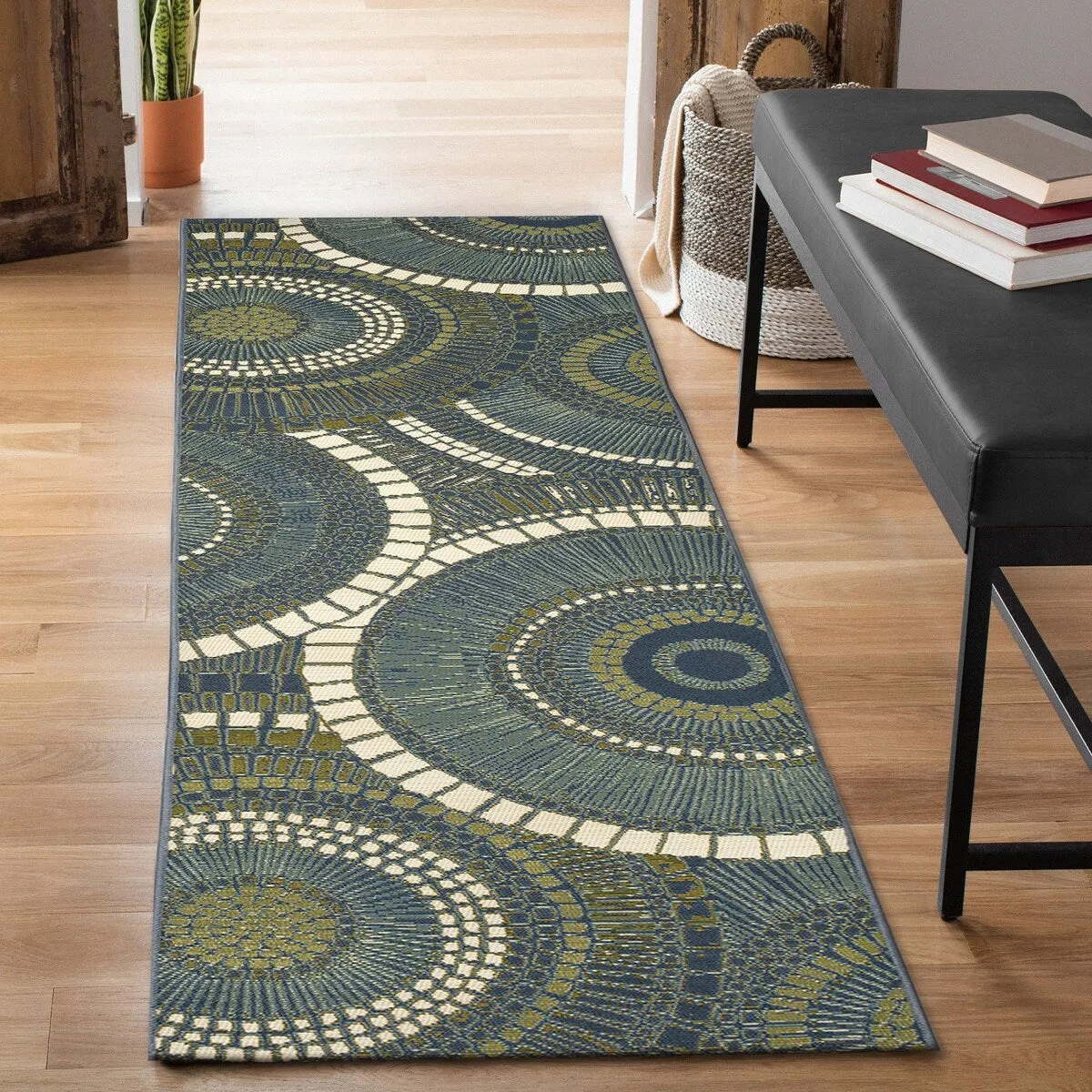 Liora Manne Marina Circles Indoor/Outdoor Area Rug