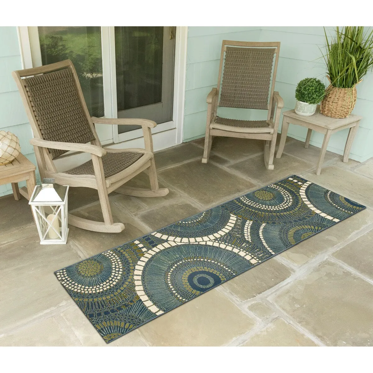 Liora Manne Marina Circles Indoor/Outdoor Area Rug