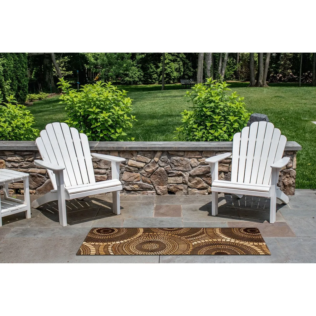 Liora Manne Marina Circles Indoor/Outdoor Area Rug
