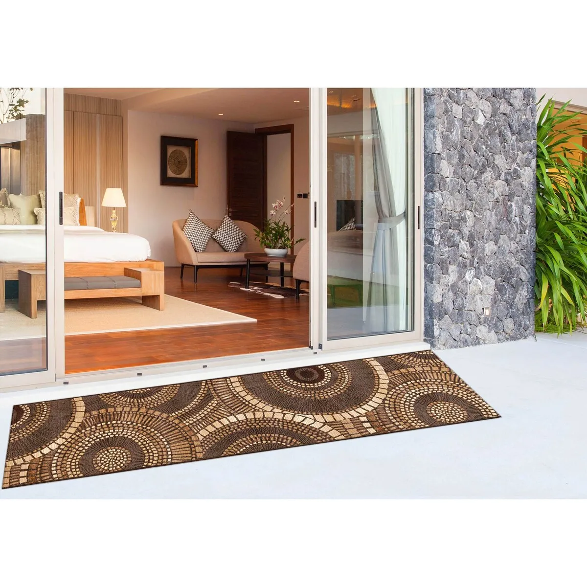 Liora Manne Marina Circles Indoor/Outdoor Area Rug