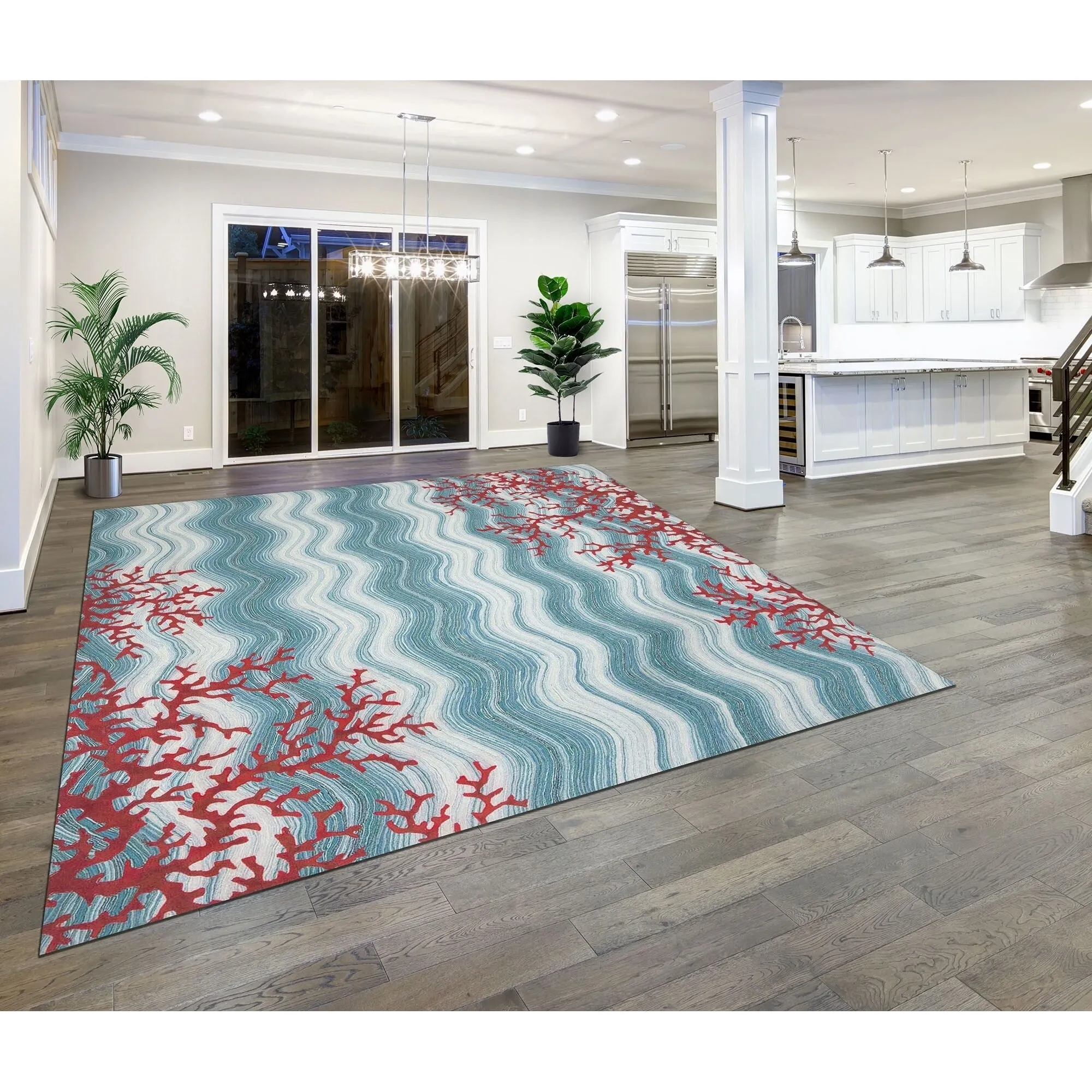 Liora Manne Visions IV Coral Reef Indoor/ Outdoor Area Rug