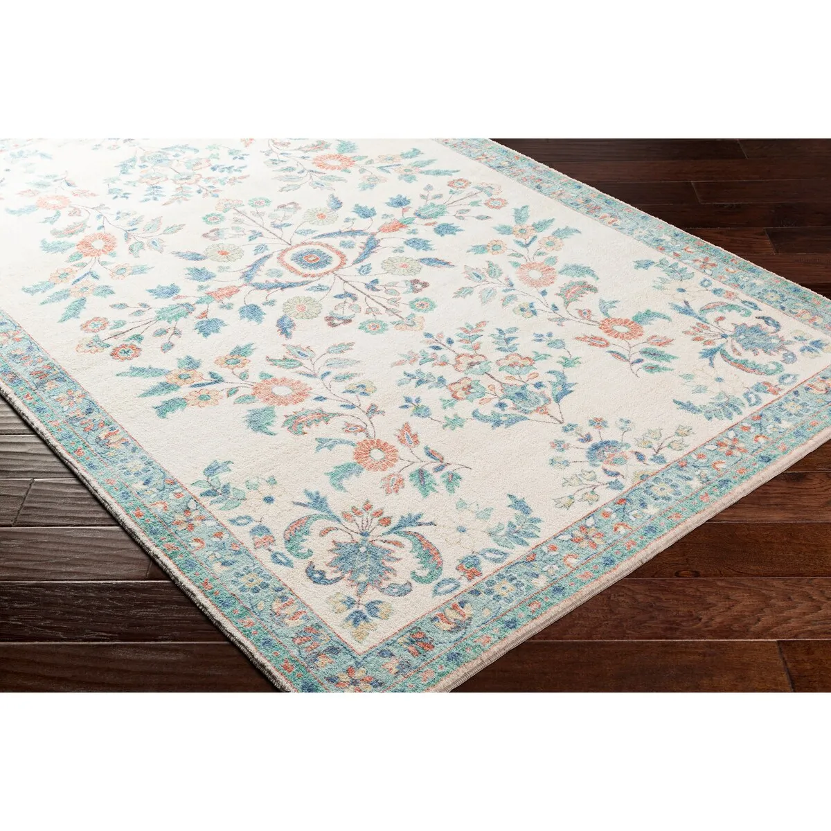Livabliss Arrietty Vintage Floral Oriental Area Rug