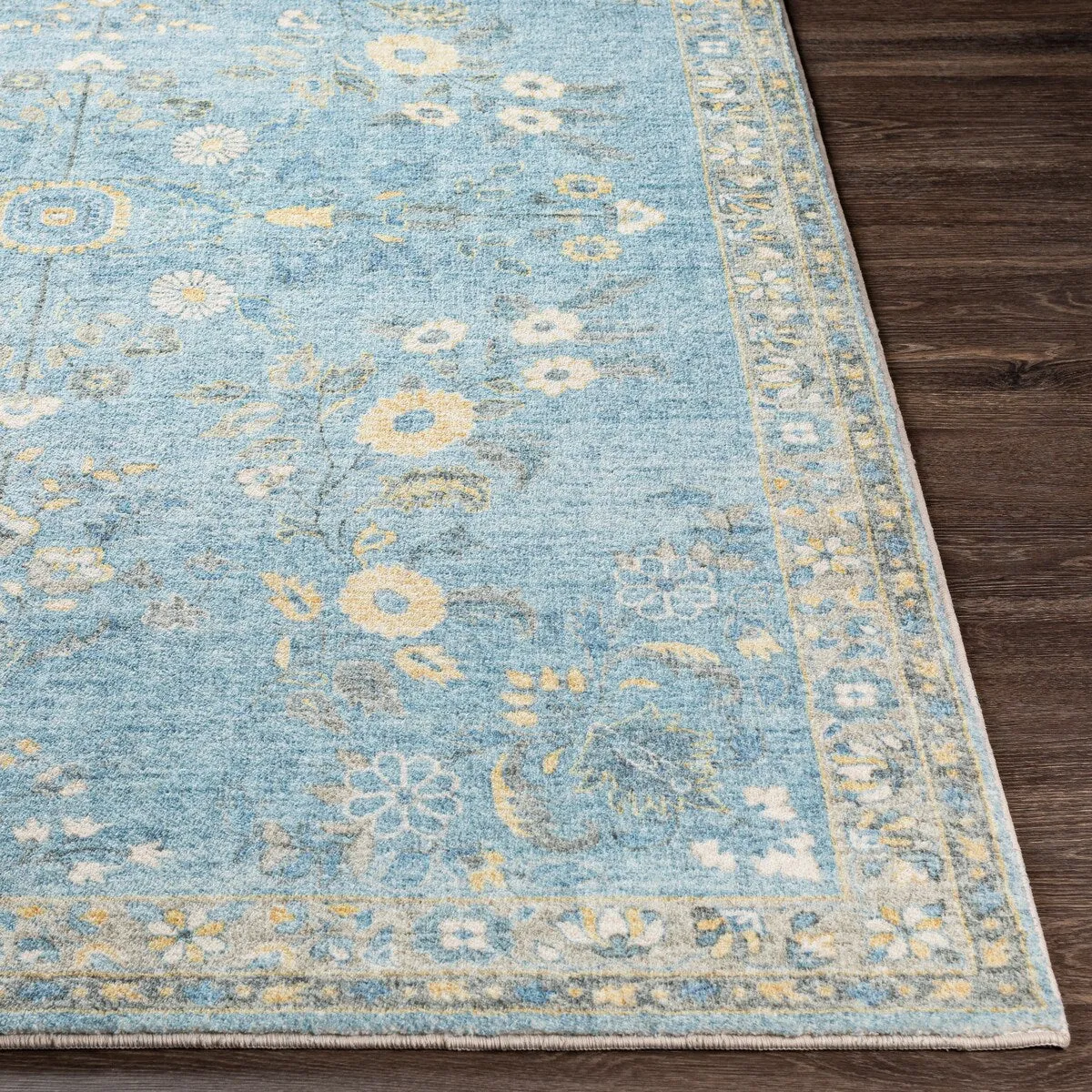 Livabliss Arrietty Vintage Floral Oriental Area Rug