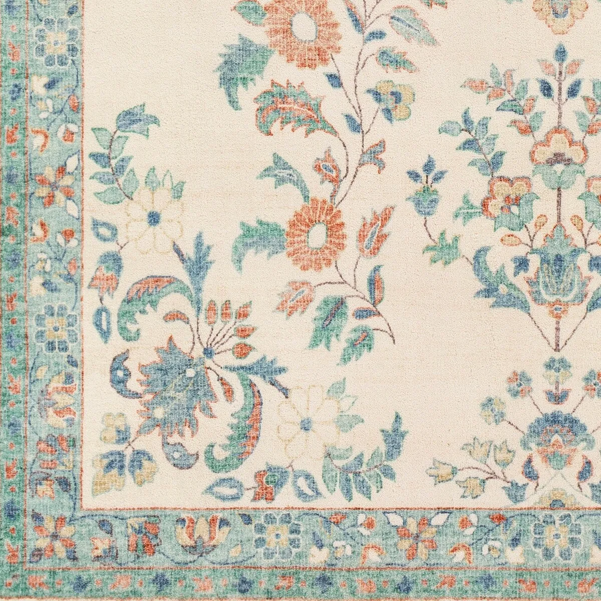Livabliss Arrietty Vintage Floral Oriental Area Rug