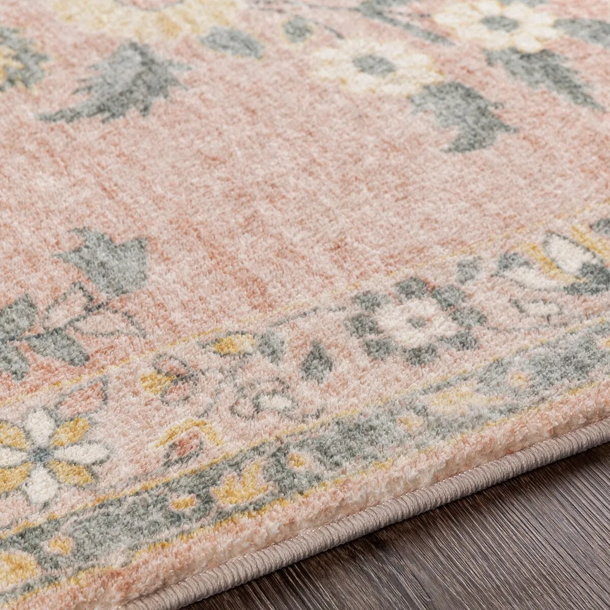 Livabliss Arrietty Vintage Floral Oriental Area Rug