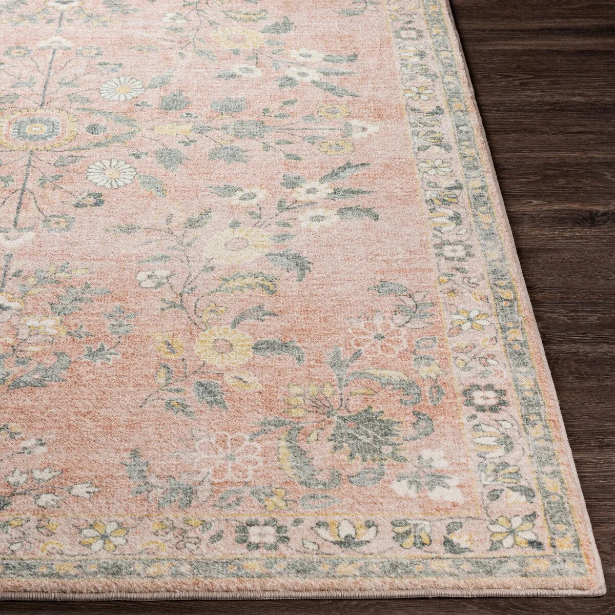 Livabliss Arrietty Vintage Floral Oriental Area Rug