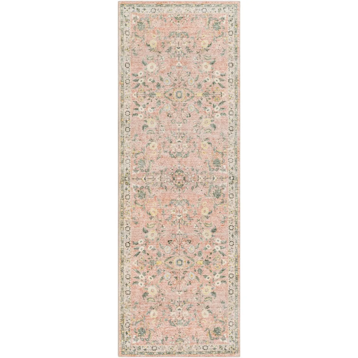 Livabliss Arrietty Vintage Floral Oriental Area Rug