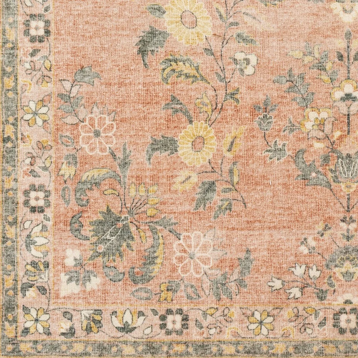 Livabliss Arrietty Vintage Floral Oriental Area Rug