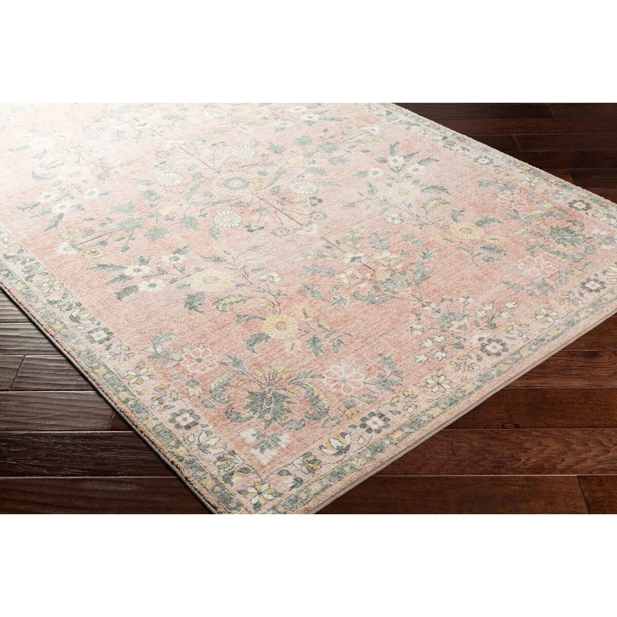 Livabliss Arrietty Vintage Floral Oriental Area Rug