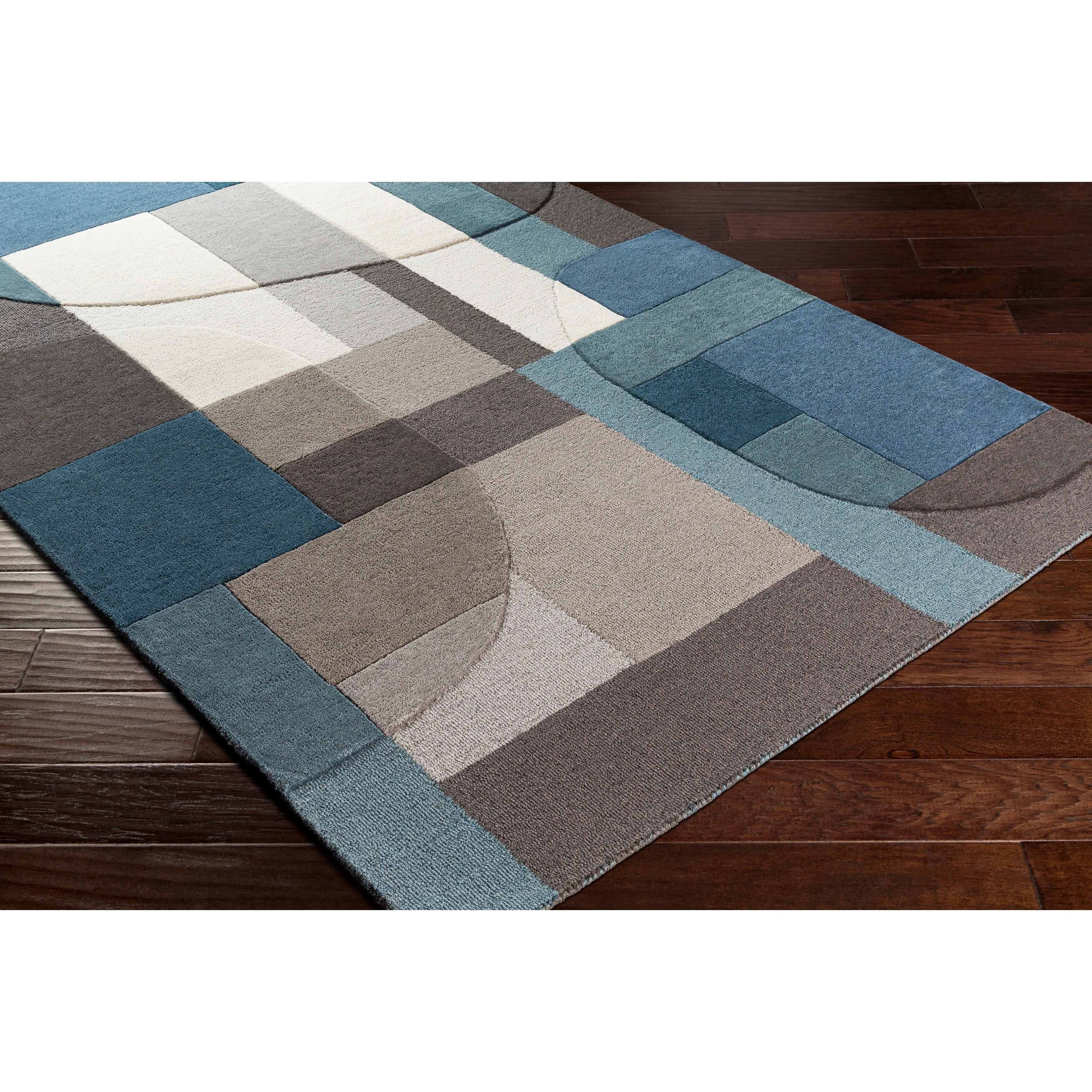 Livabliss Bedstuy Modern Wool Handmade Area Rug