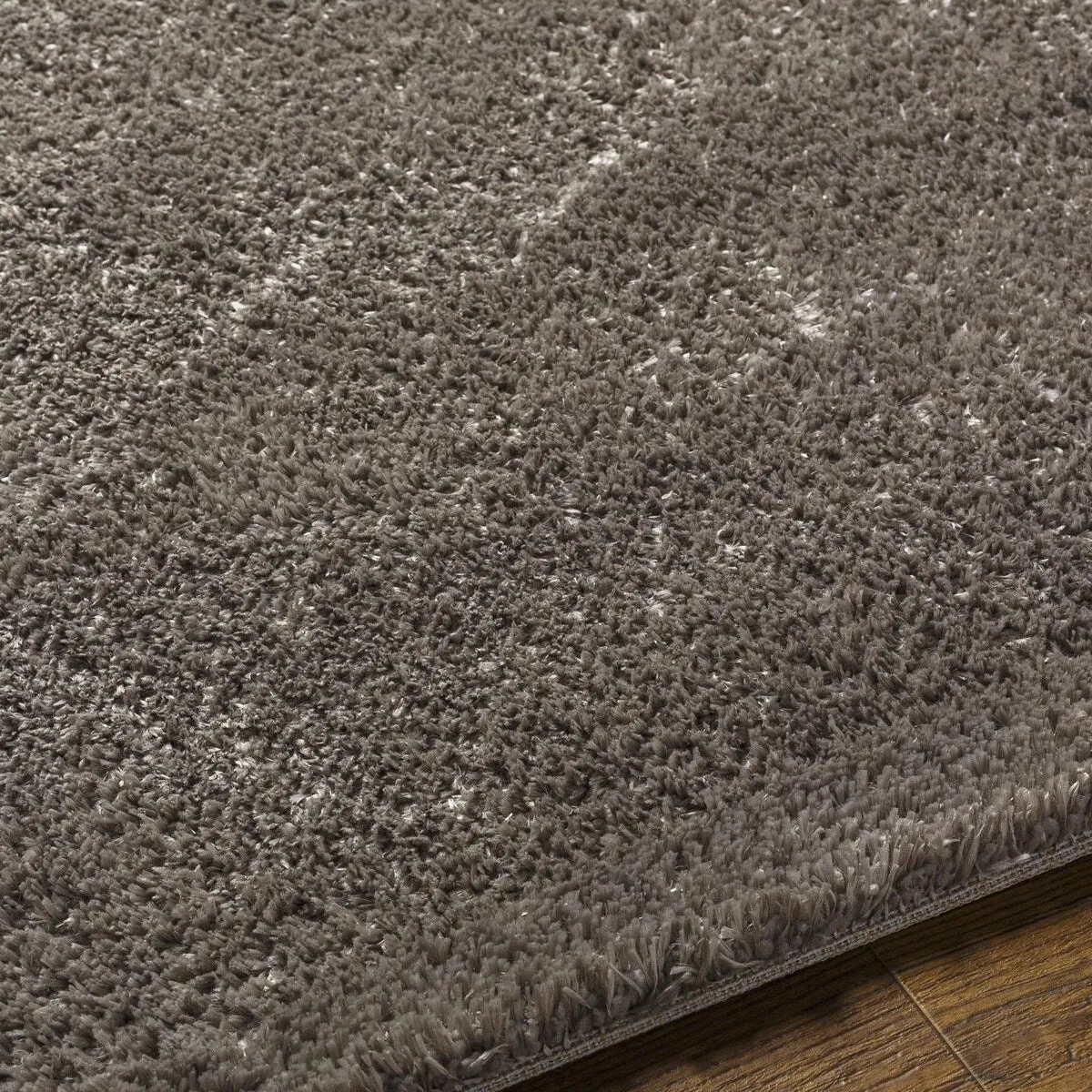 Livabliss Cloudy Shag Solid Plush Area Rug