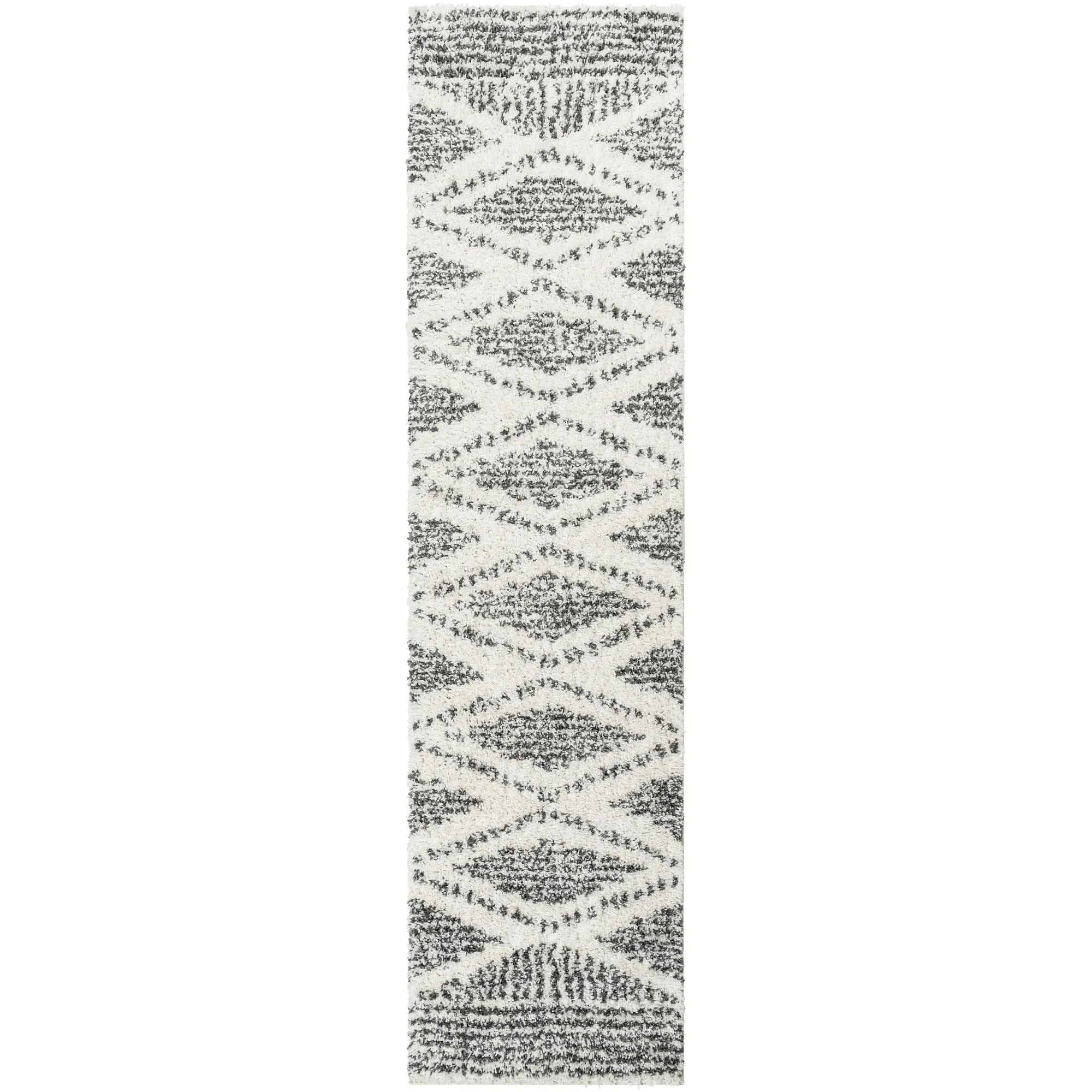 Livabliss Deluxe Shag Moroccan Tribal Area Rug