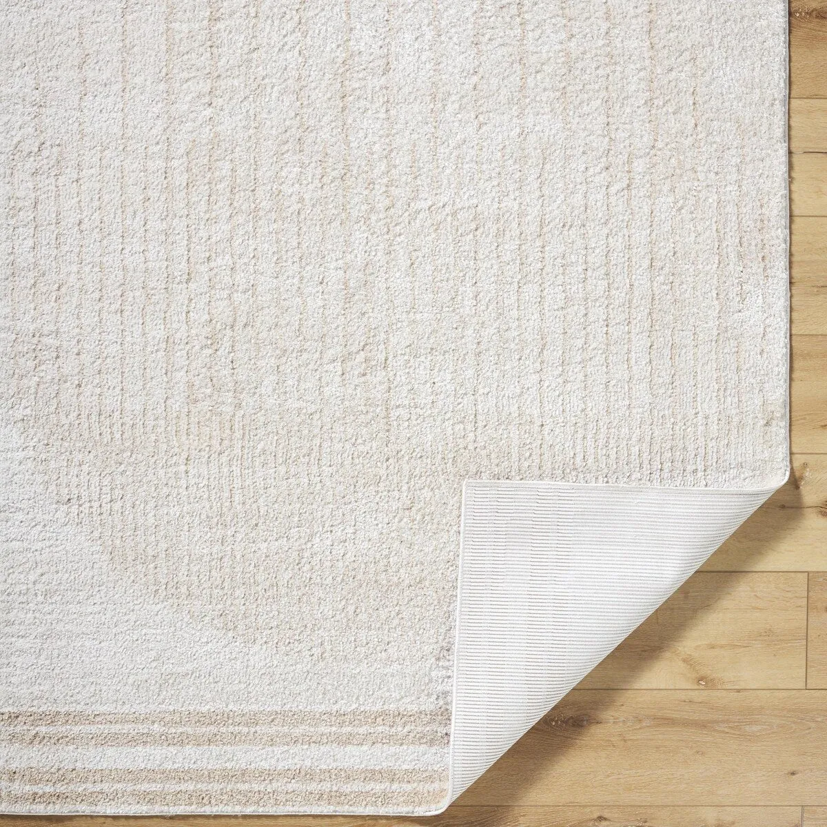 Livabliss Fossay Shag Global Stripe Washable Area Rug
