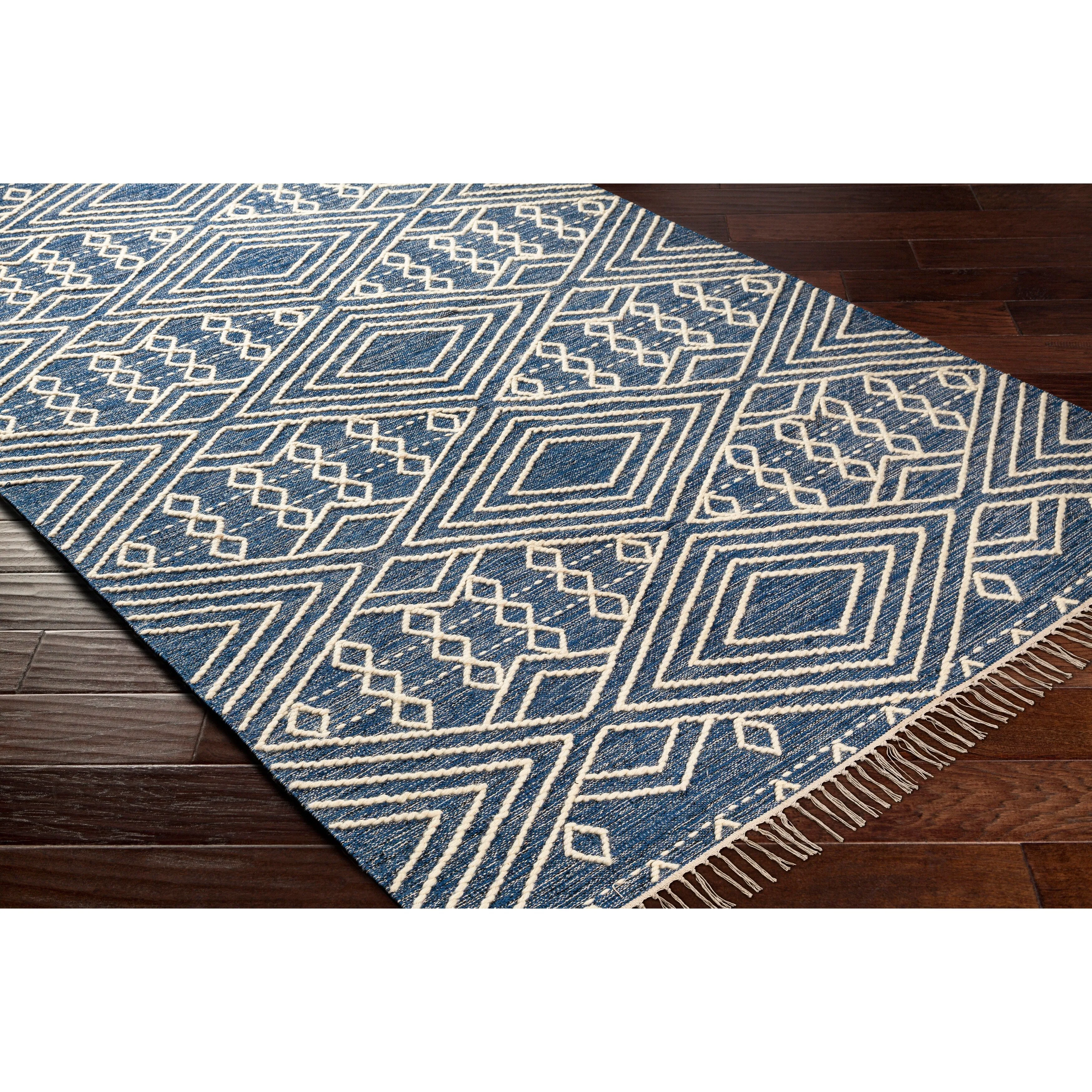 Livabliss Harris Handmade Cotton Boho Nomad Area Rug
