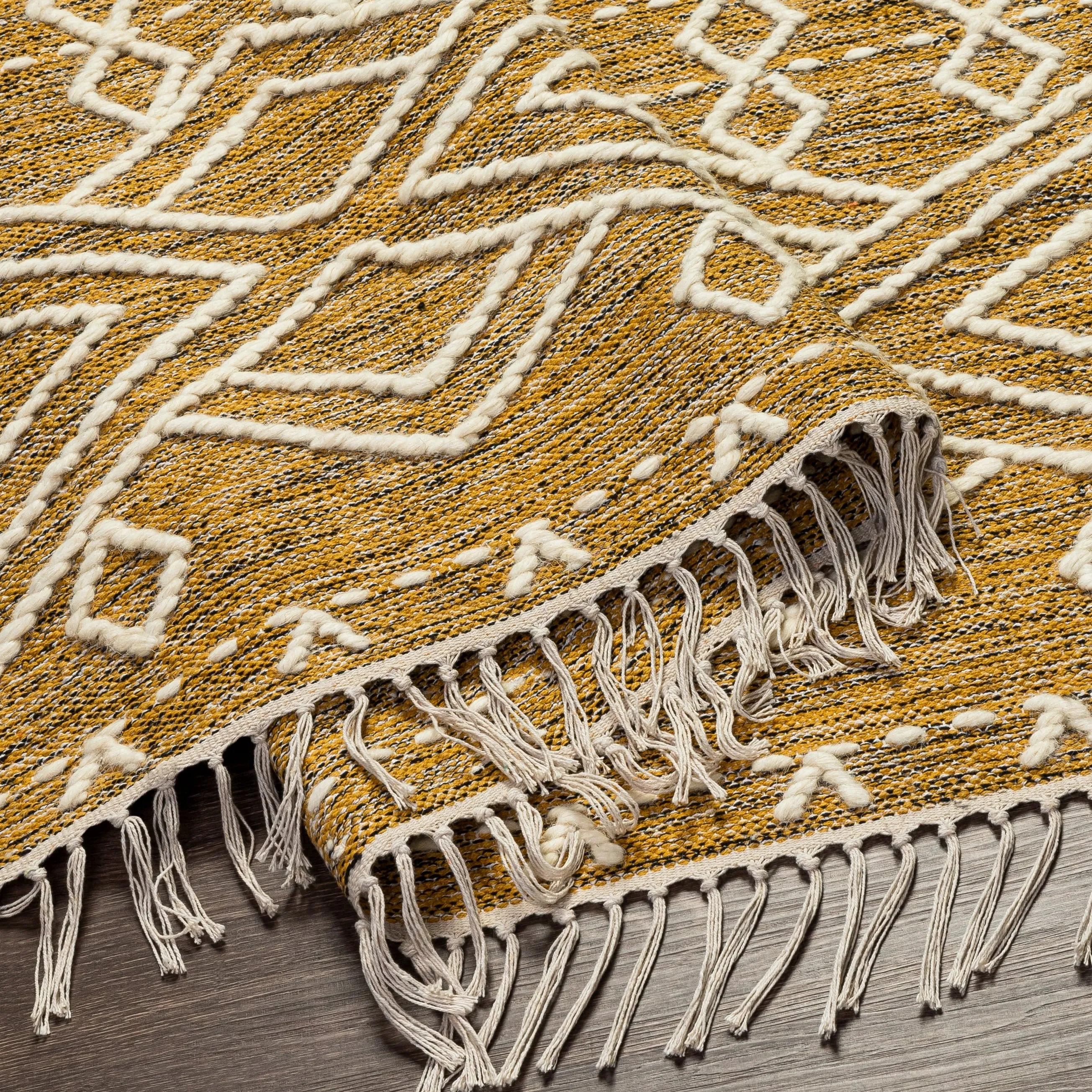 Livabliss Harris Handmade Cotton Boho Nomad Area Rug
