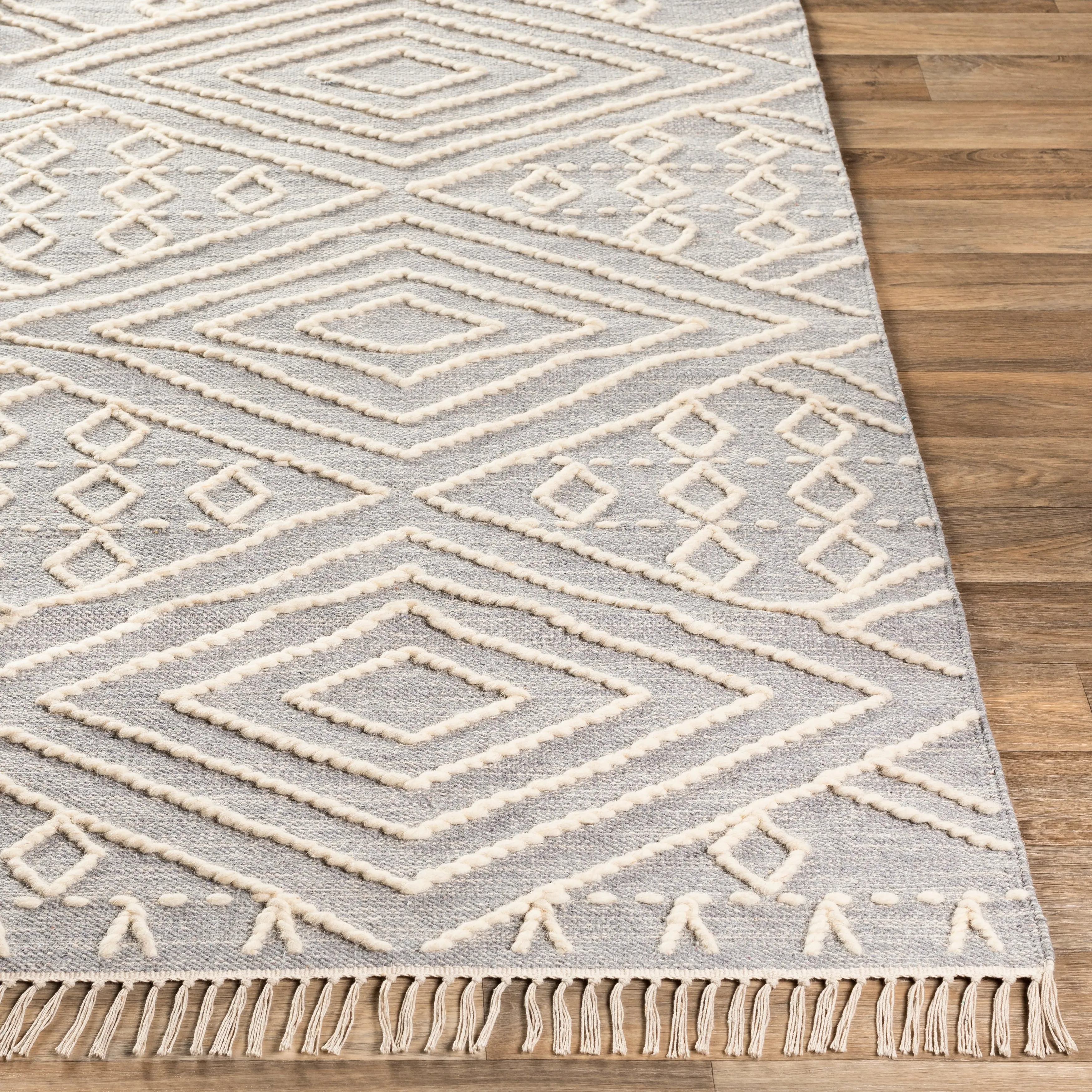 Livabliss Harris Handmade Cotton Boho Nomad Area Rug