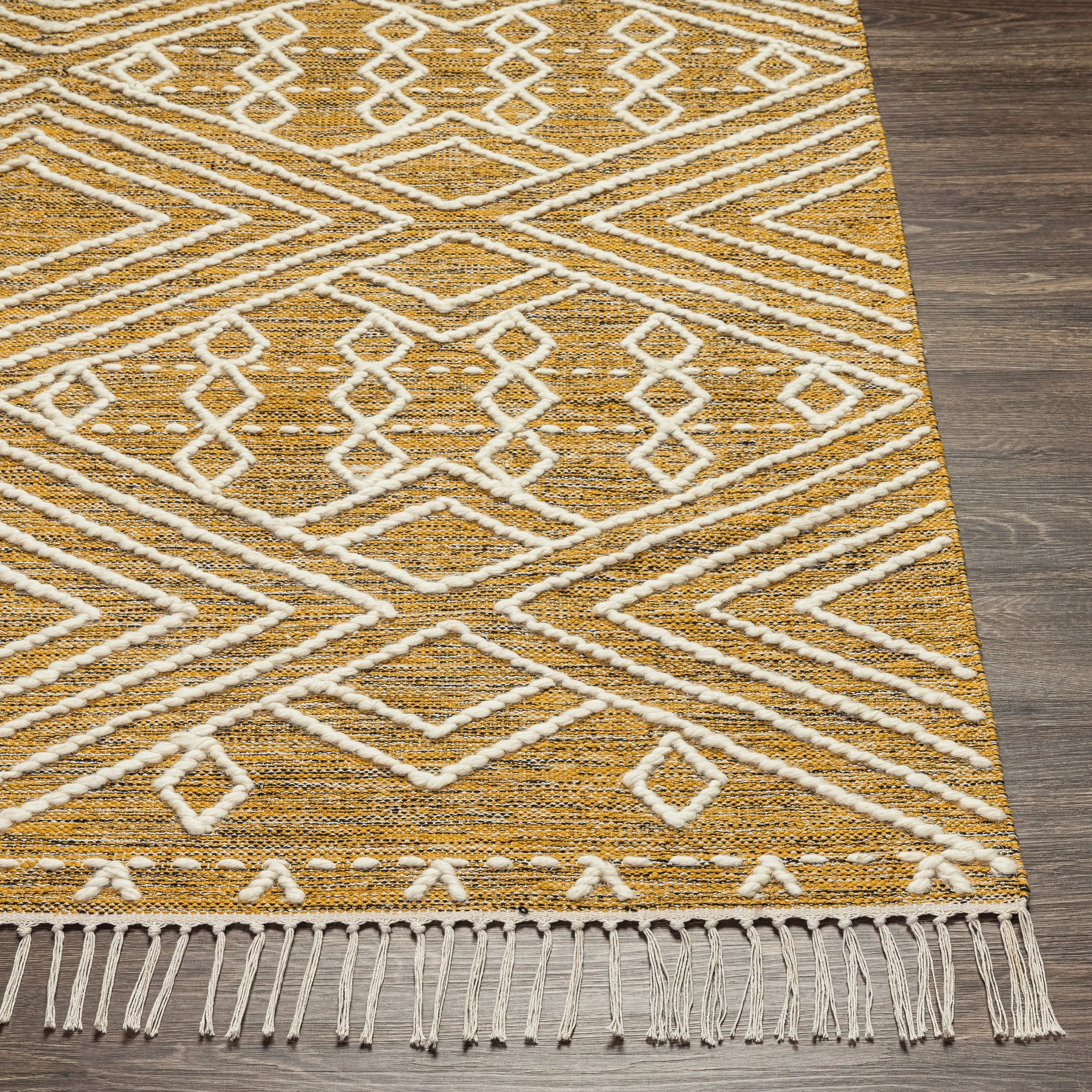 Livabliss Harris Handmade Cotton Boho Nomad Area Rug