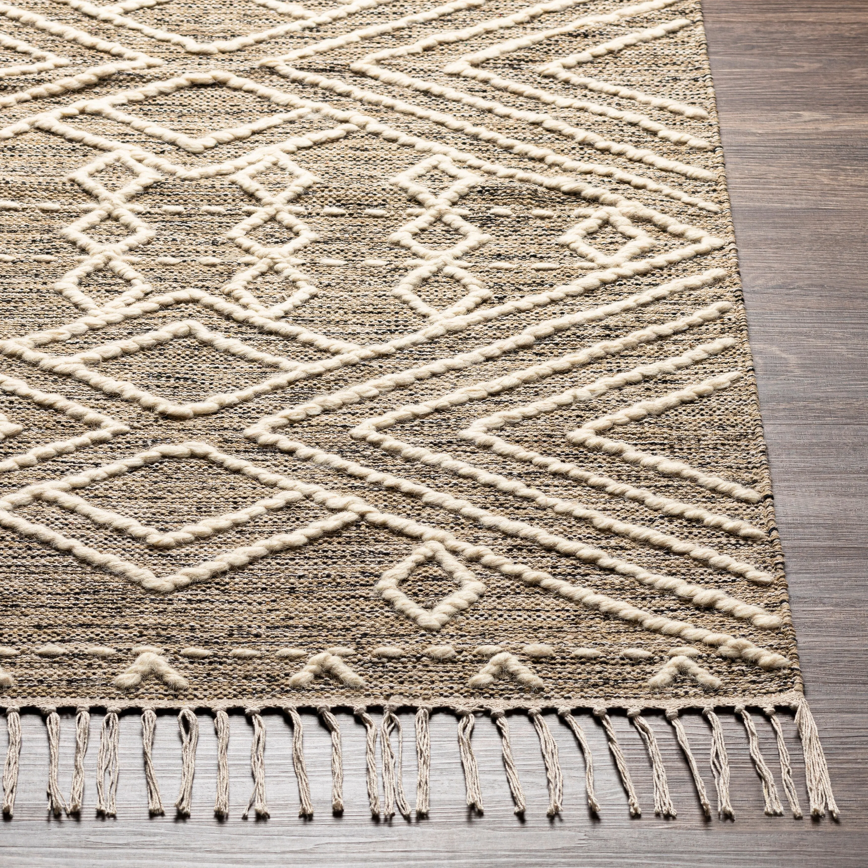 Livabliss Harris Handmade Cotton Boho Nomad Area Rug