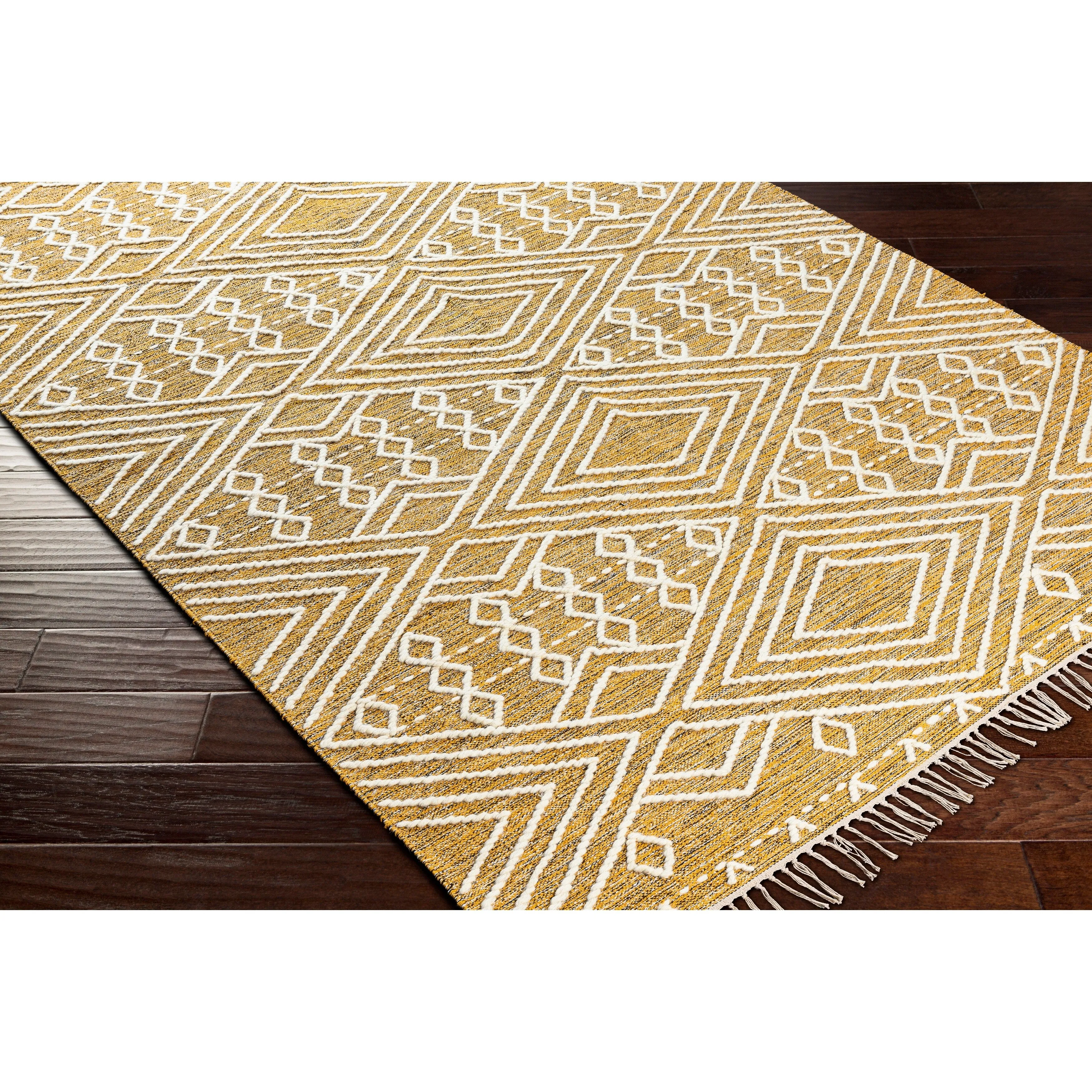 Livabliss Harris Handmade Cotton Boho Nomad Area Rug