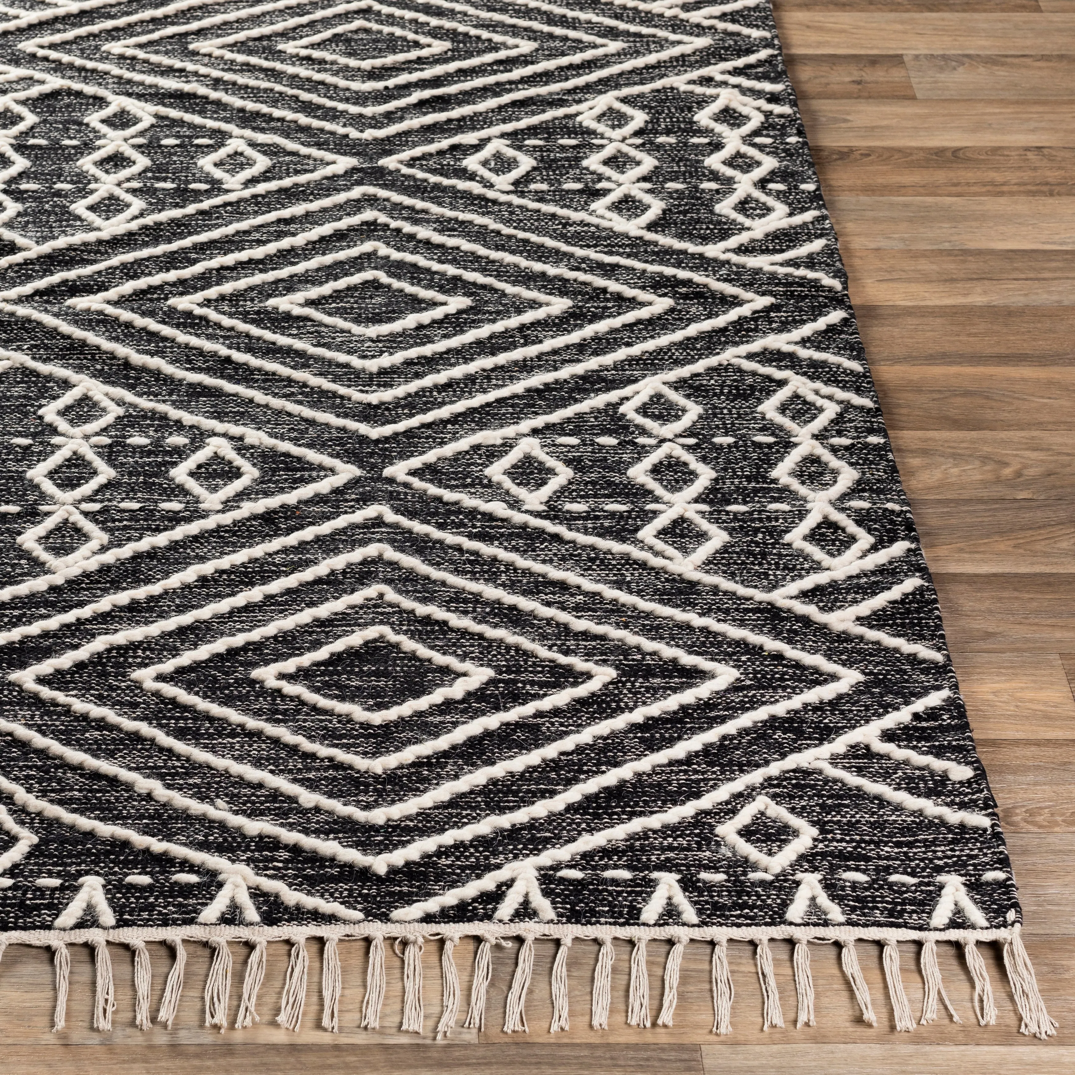 Livabliss Harris Handmade Cotton Boho Nomad Area Rug